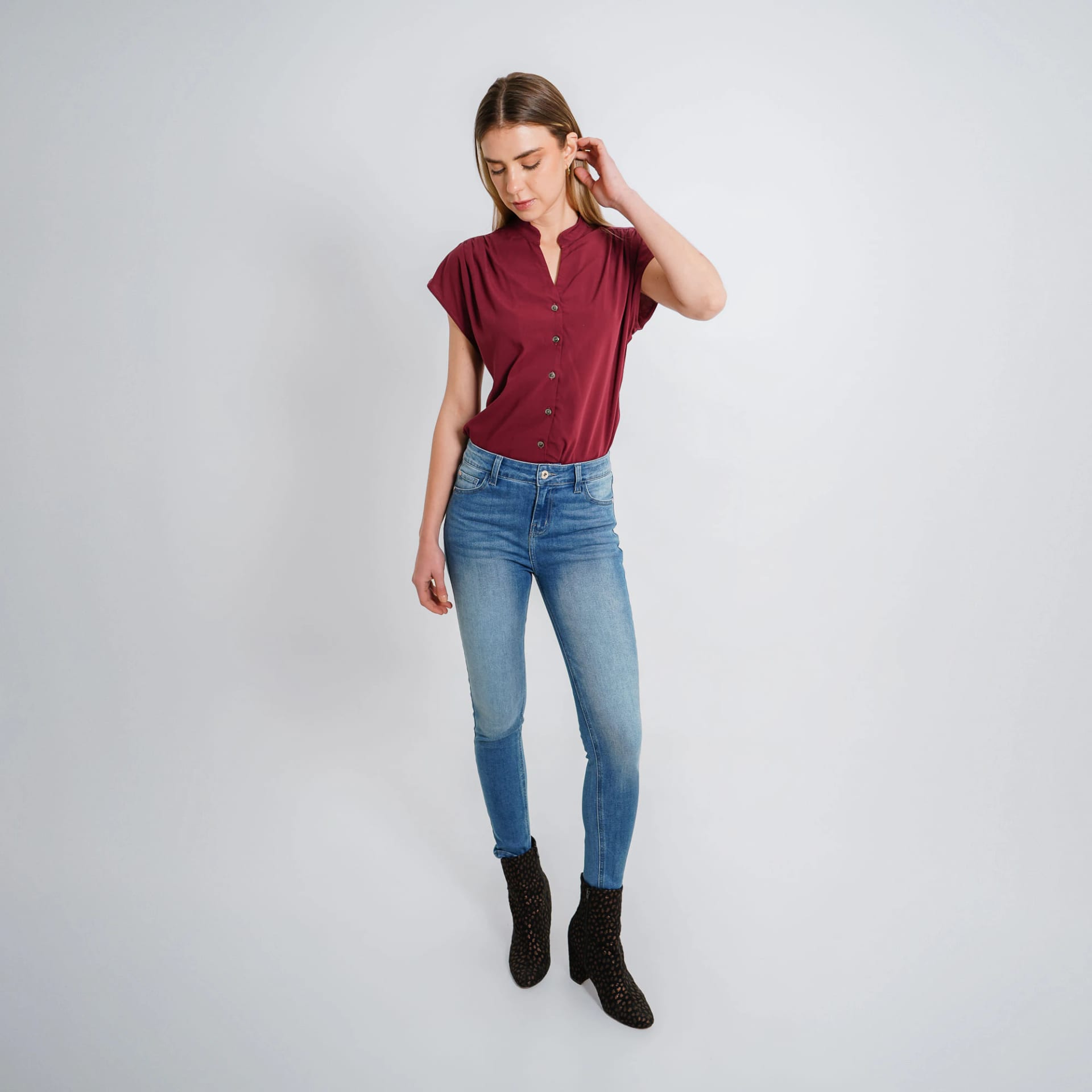 Jean ilussion bota skinny - imagen 1