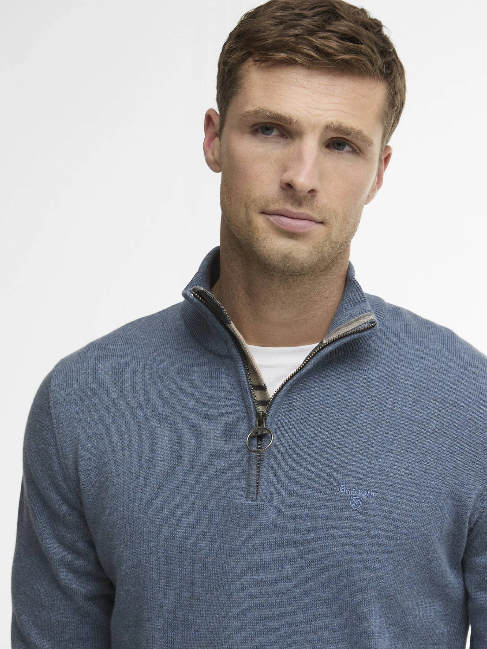 Cotton Quarter-Zip Jumper - imagen 19