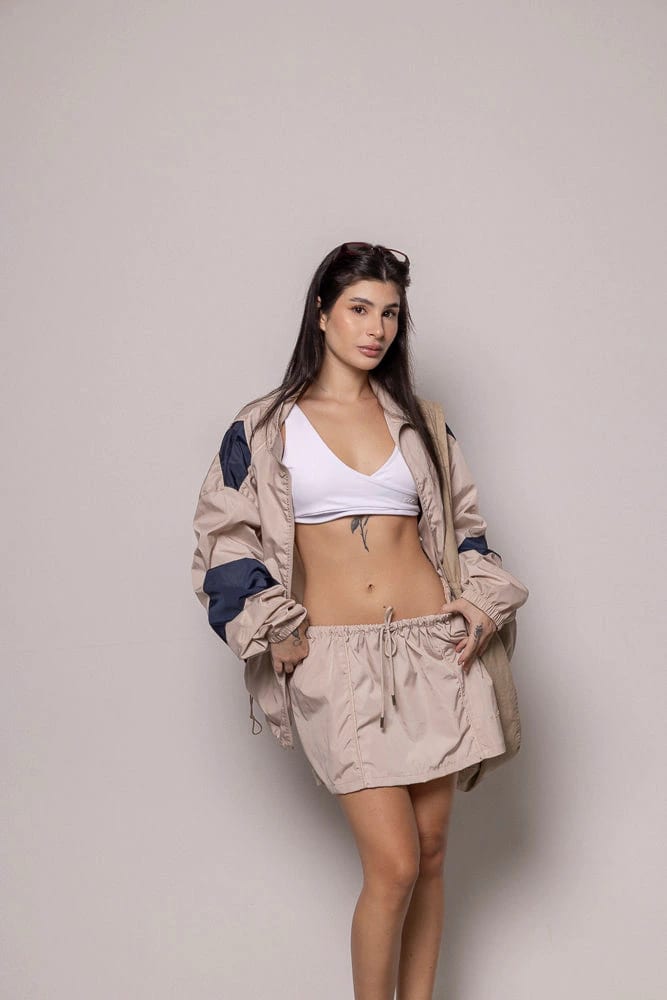 Chaqueta 8727 Antifluido Dama-Beige - imagen 5