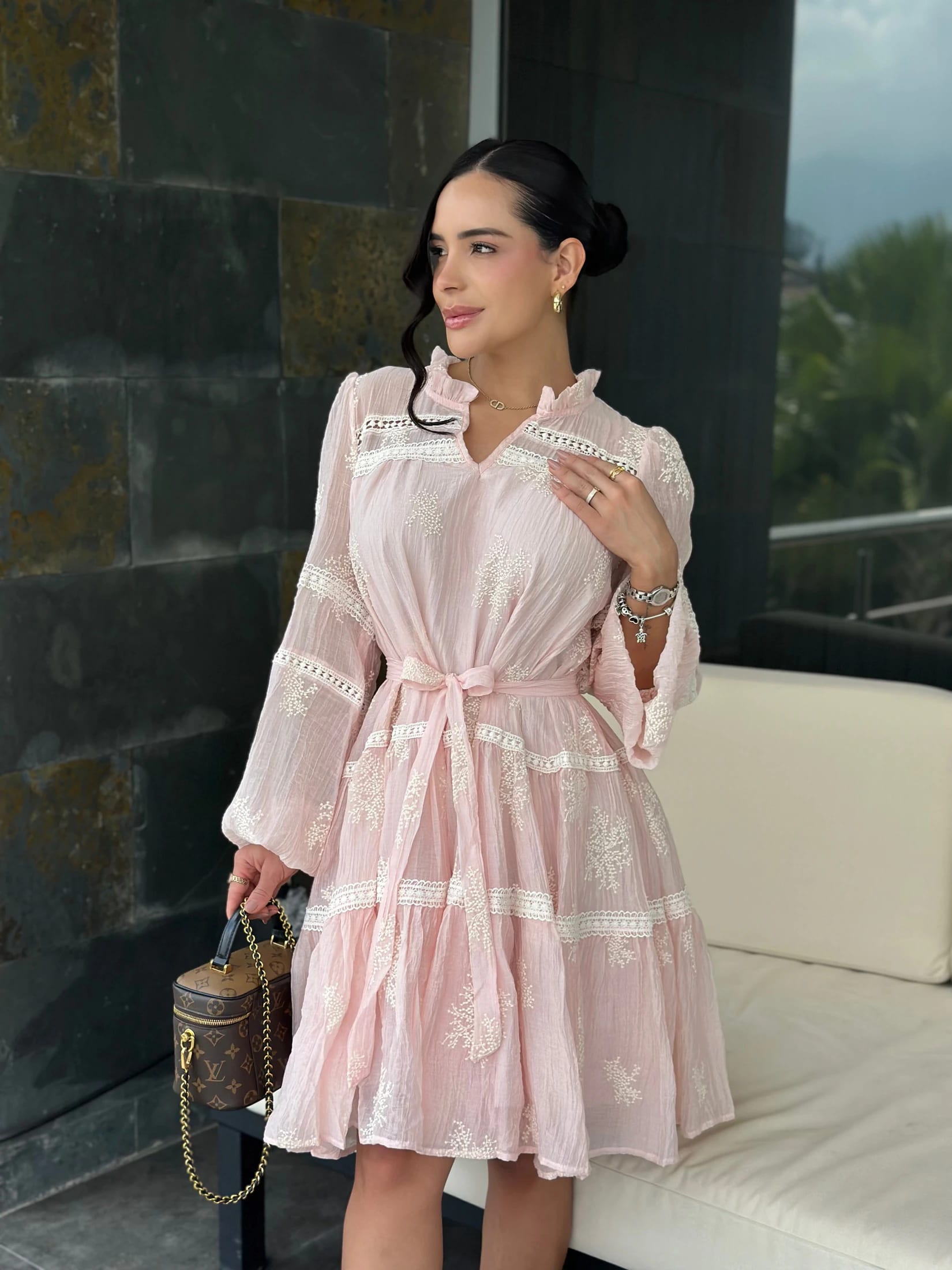 VESTIDO ALMA ROSA - imagen 5
