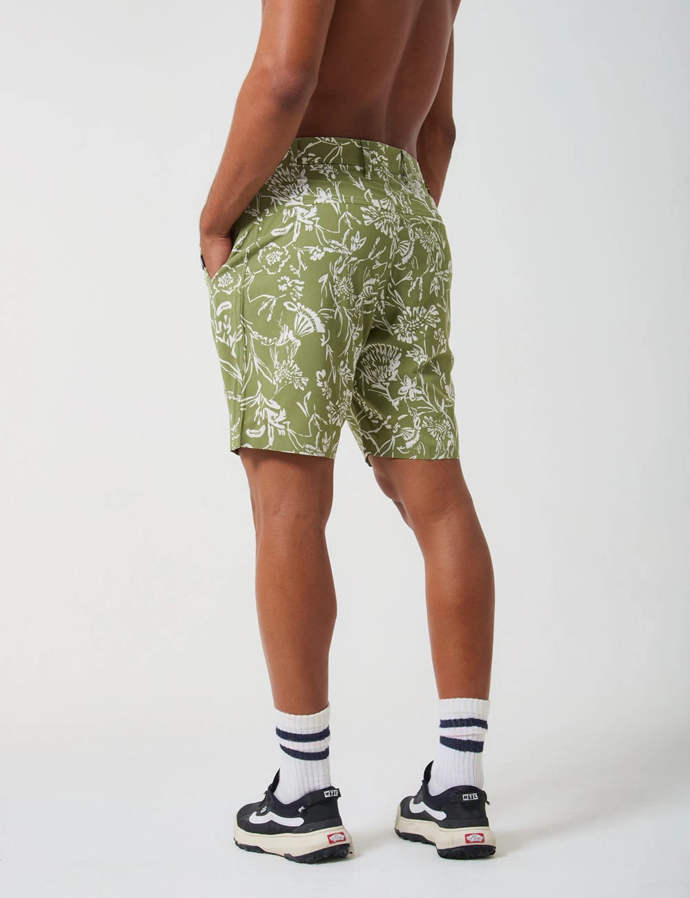 Recess Short 18" Verde + beige Hombre - imagen 5