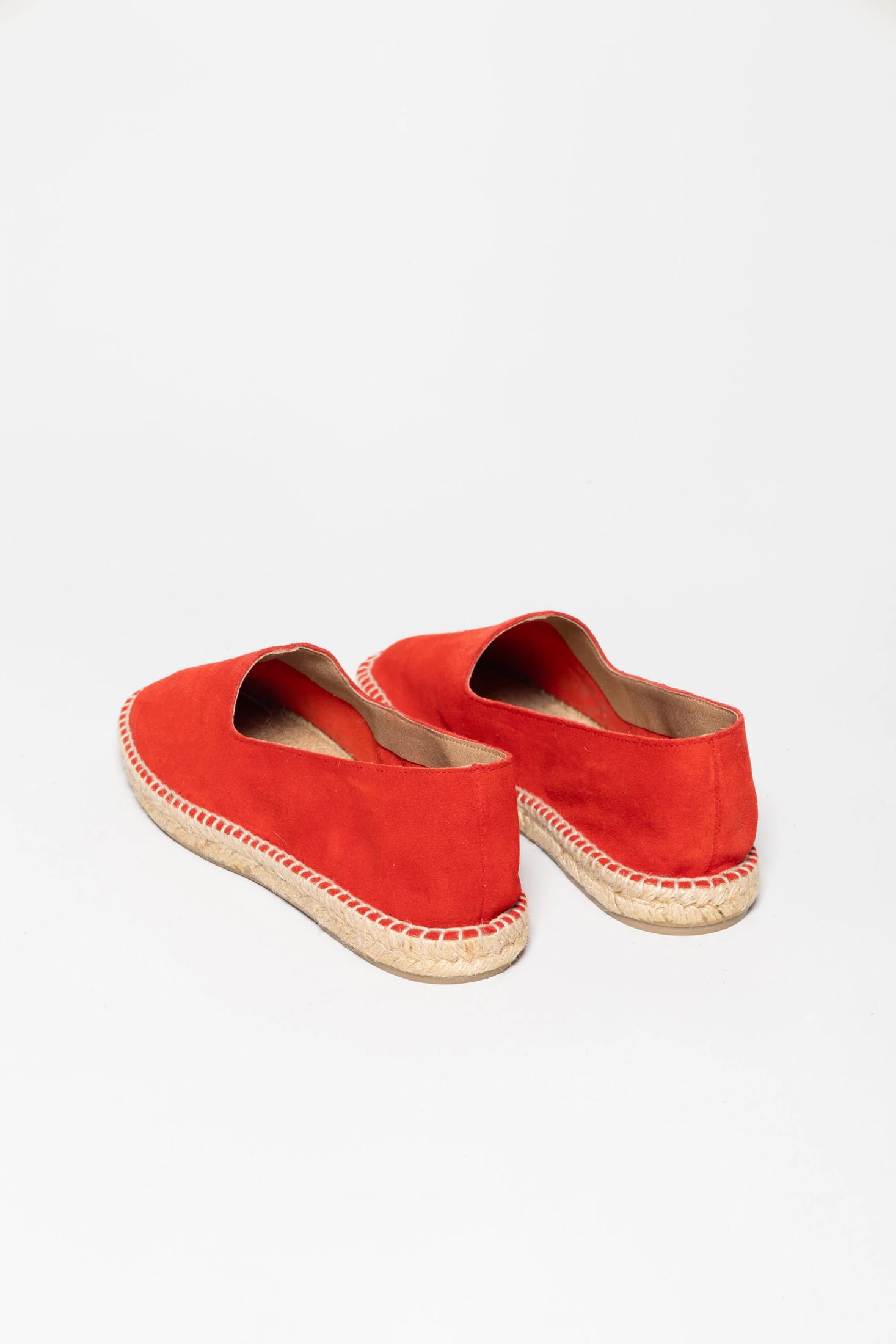 Men's leather espadrille red - imagen 3