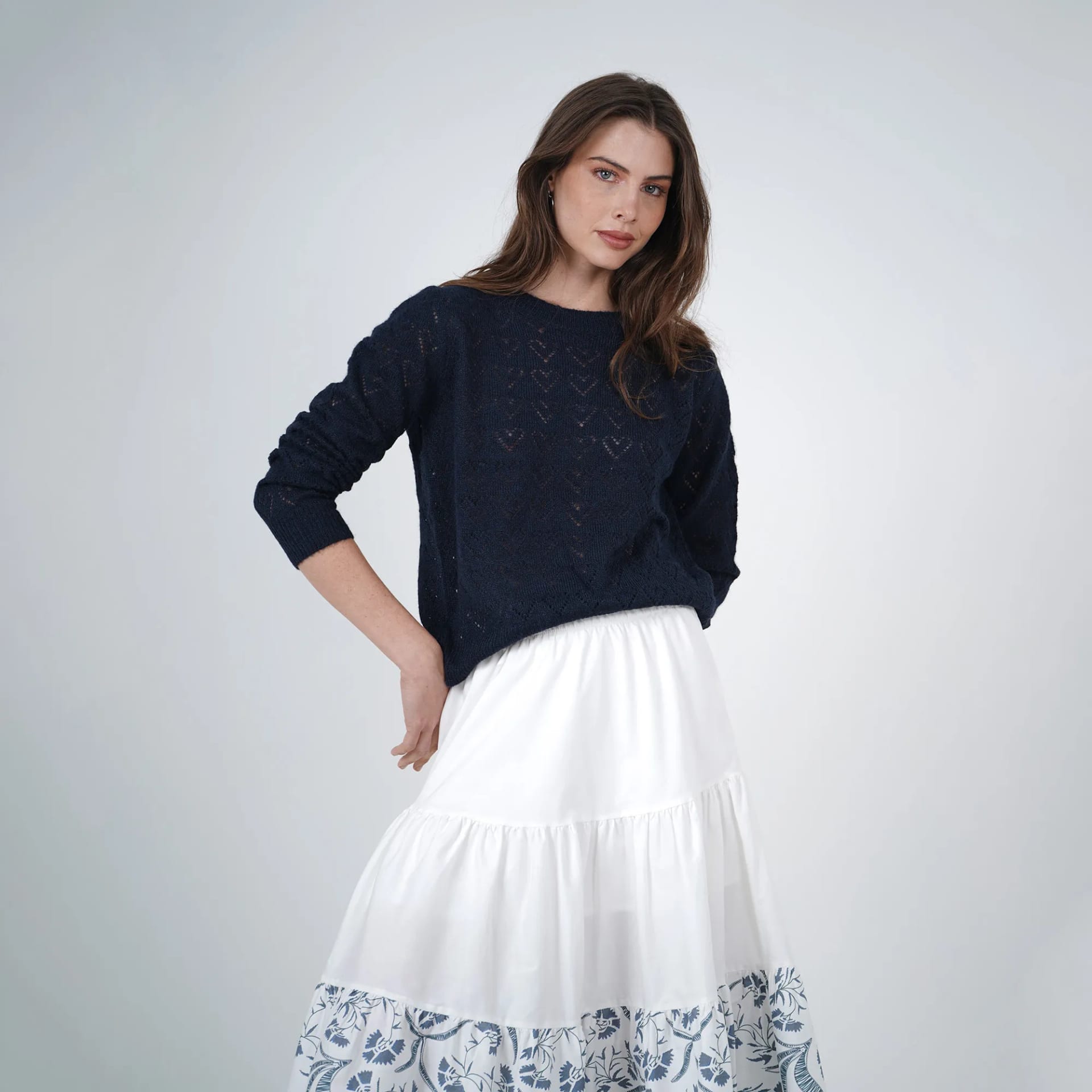 Sweater Cuello Redondo Manga Larga - imagen 5
