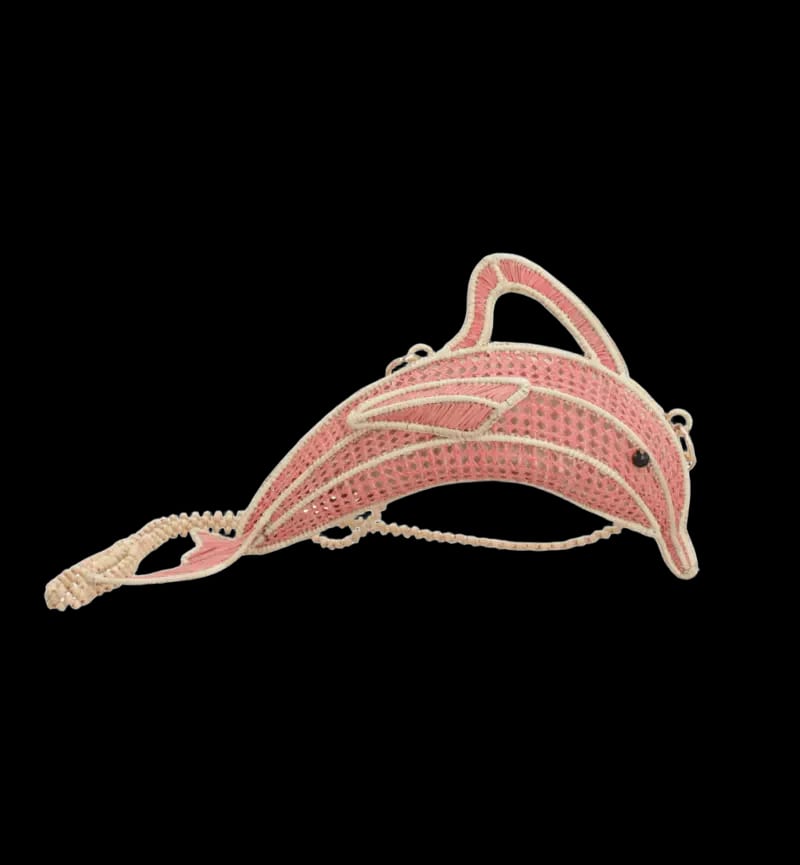 PINK DOLPHIN HANDBAG - imagen 4