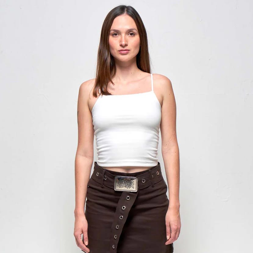 NEOMI WHITE BASIC TOP - imagen 15