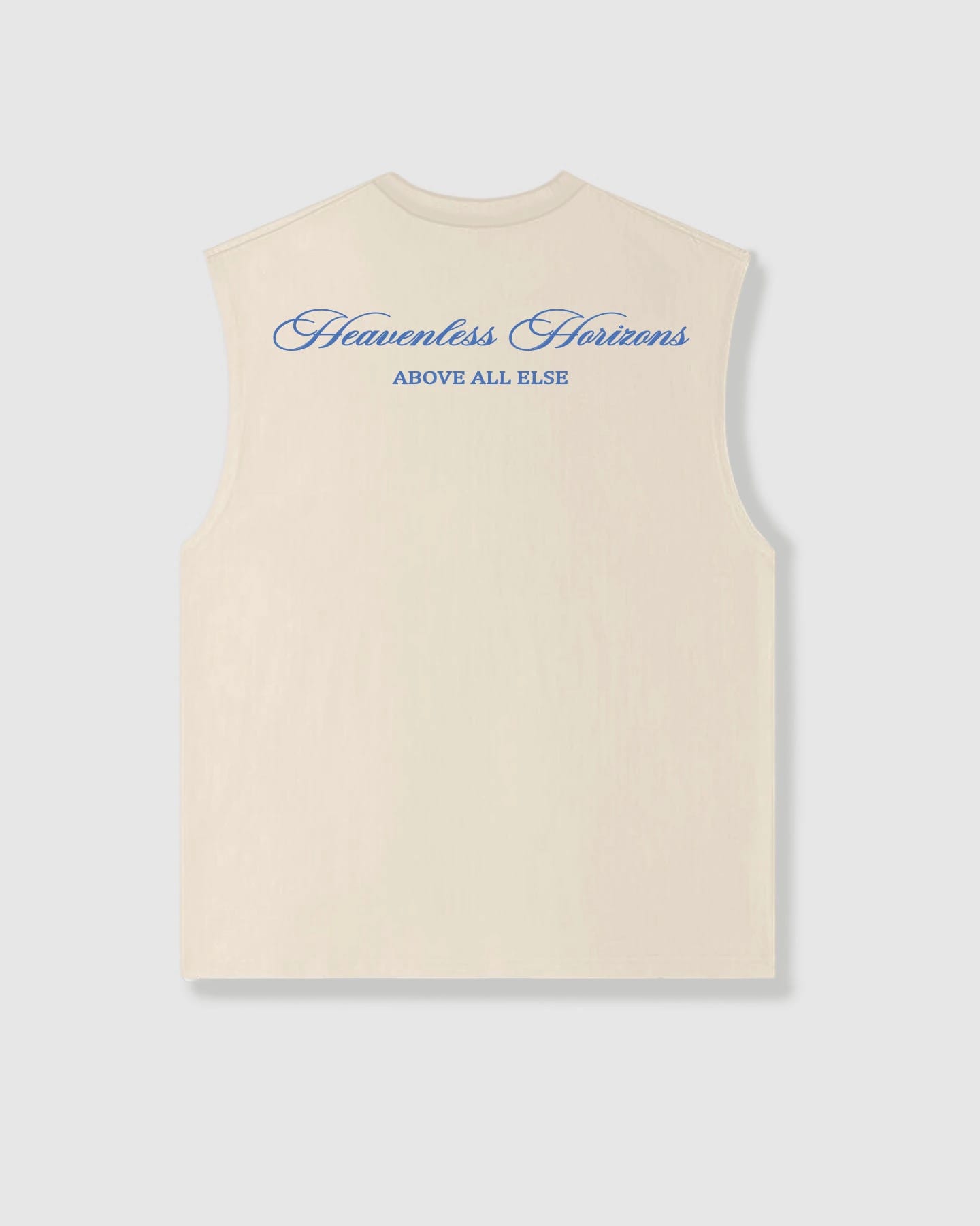 Oversized Sleeveless Higher Still Vanilla - imagen 2