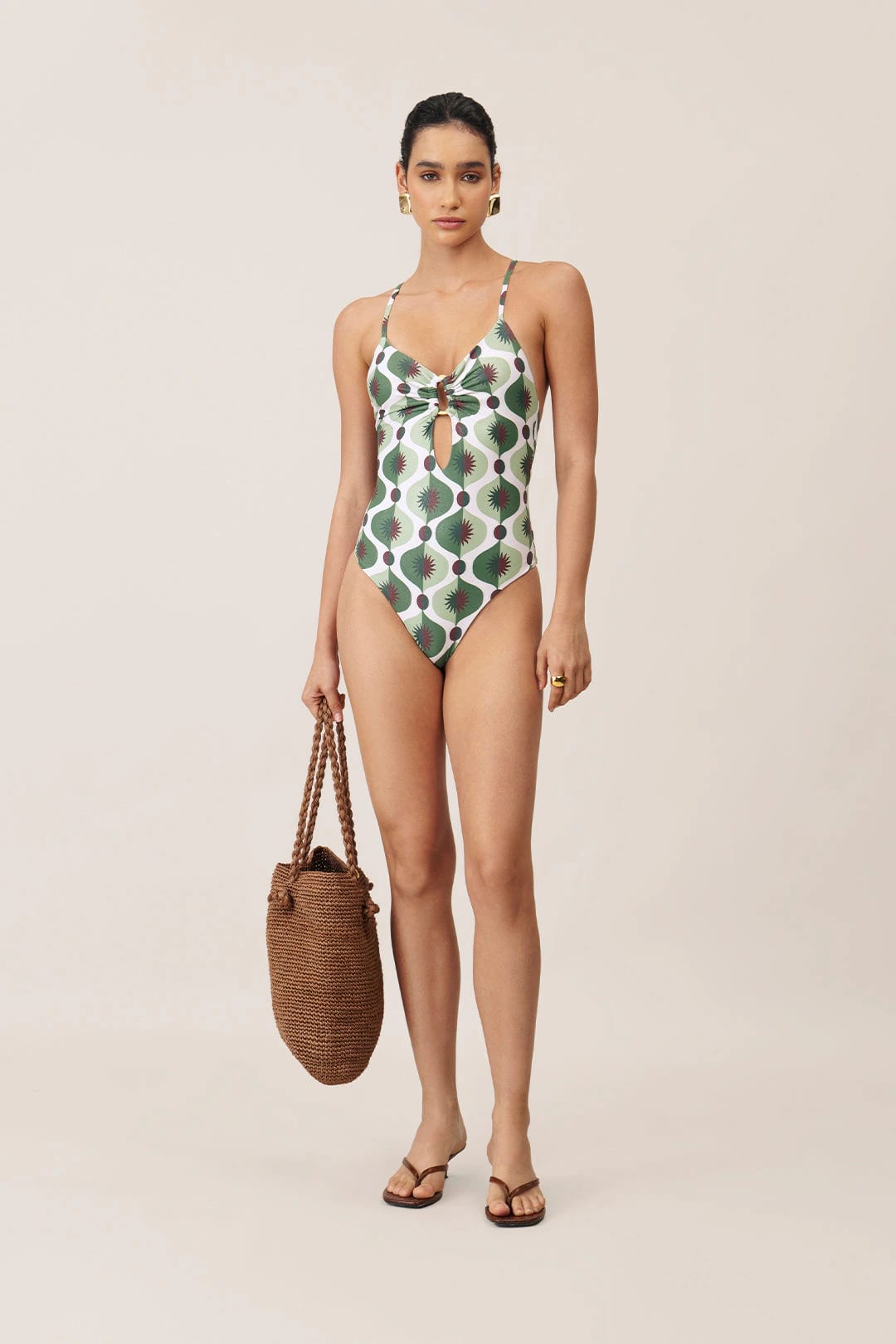 Vestido De Baño Enterizo Sunburst Origen - imagen 1