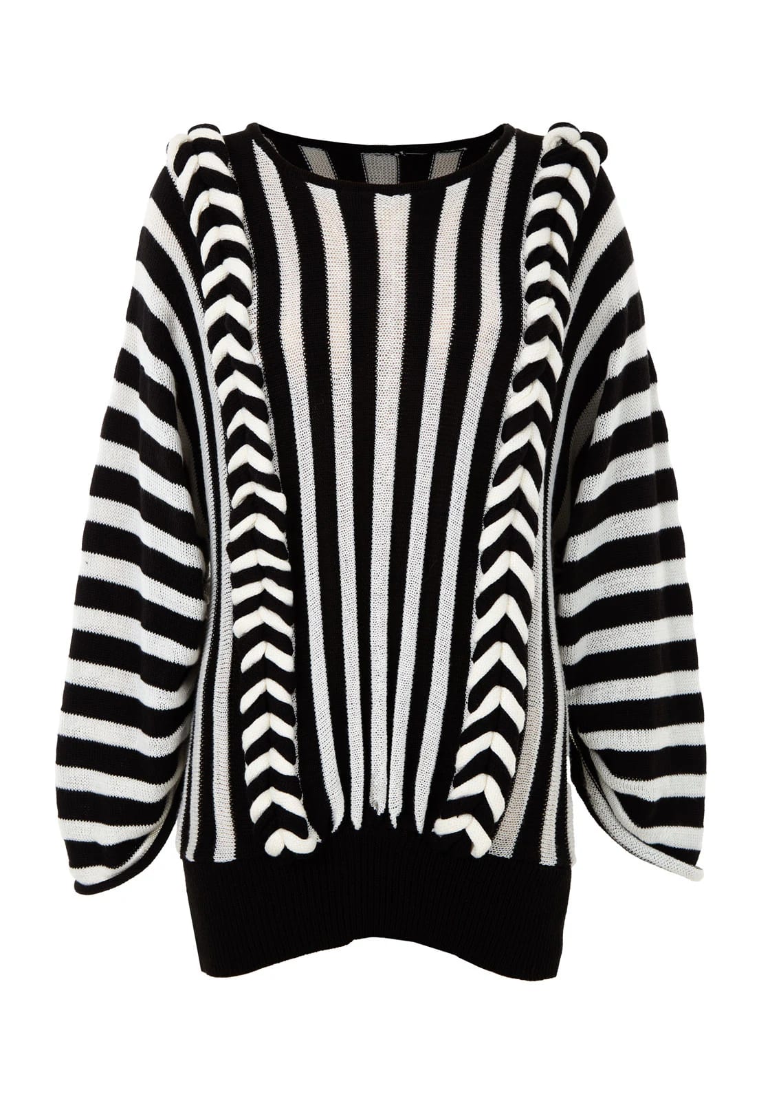 BRAIDED PLEATED SWEATER - imagen 5
