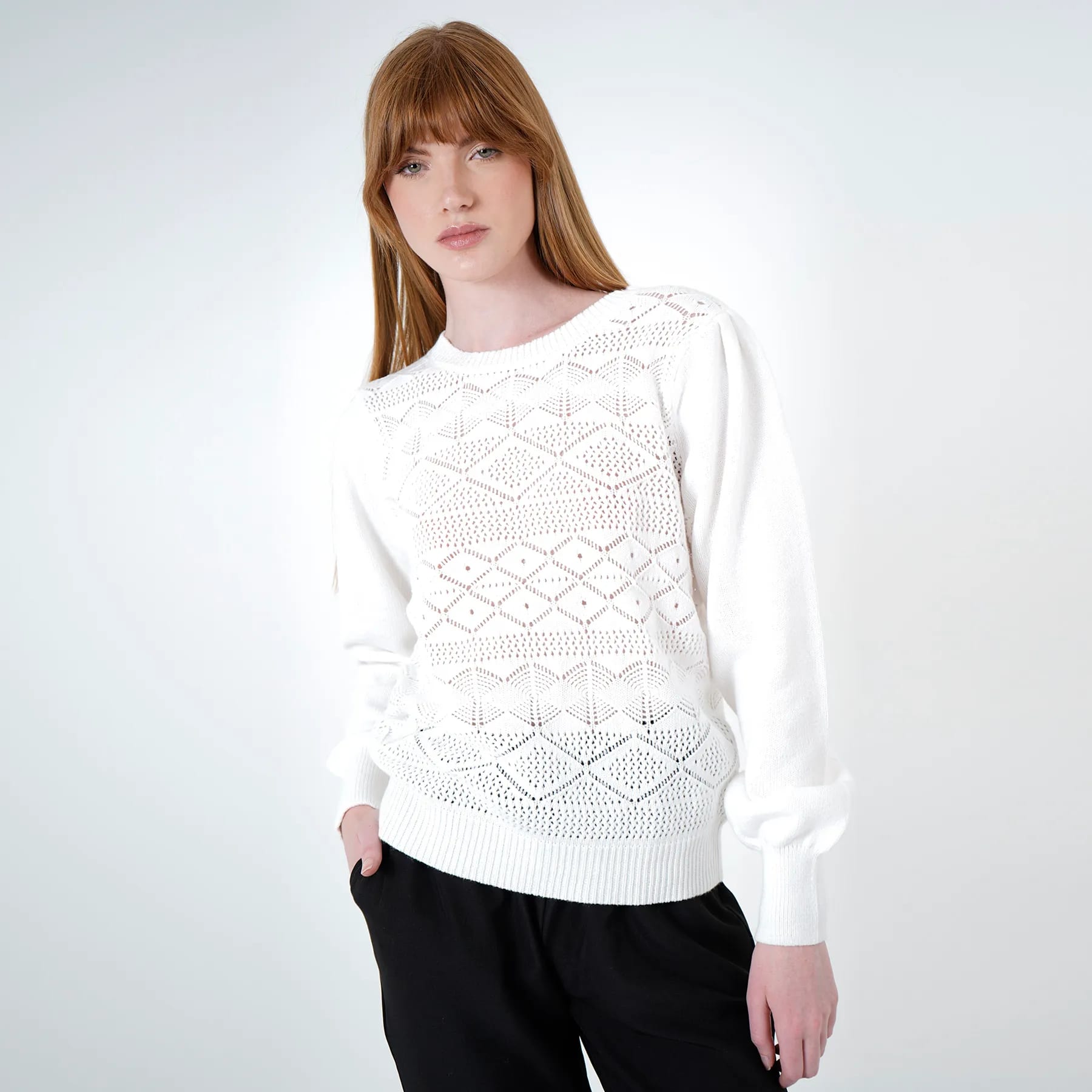 Sweater Cuello Camisero Manga Larga - imagen 6