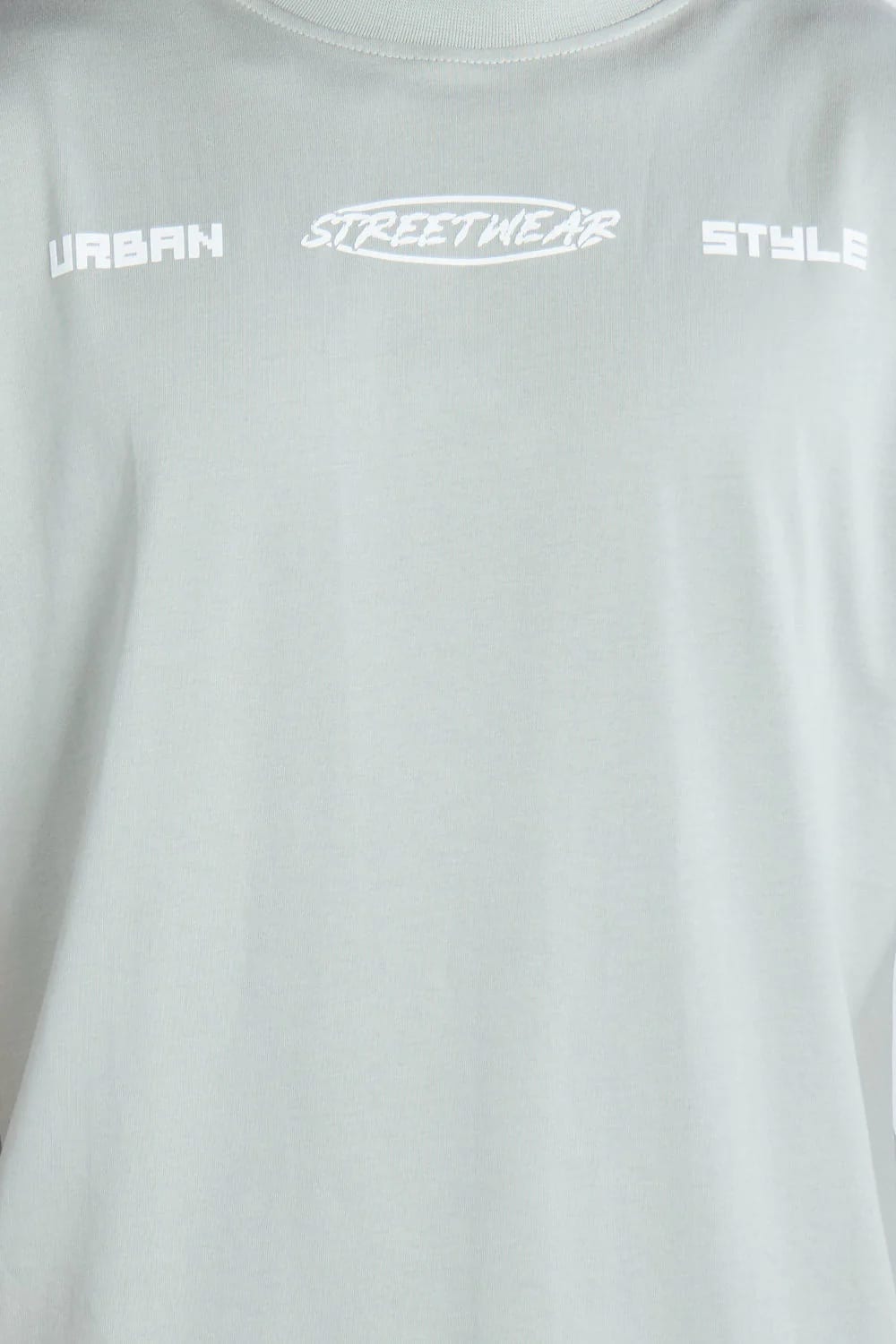 Camiseta oversize estampado Together Gris V | DROP 03 | - imagen 16