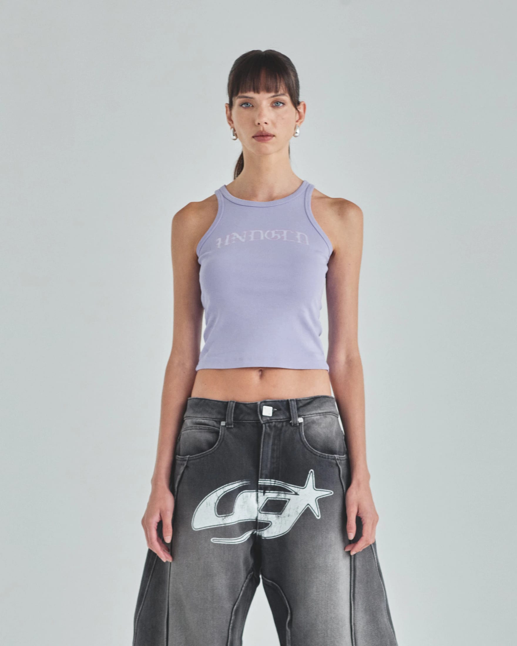 Act 1 UNDGLD Halter Tank Top Lilac - imagen 2