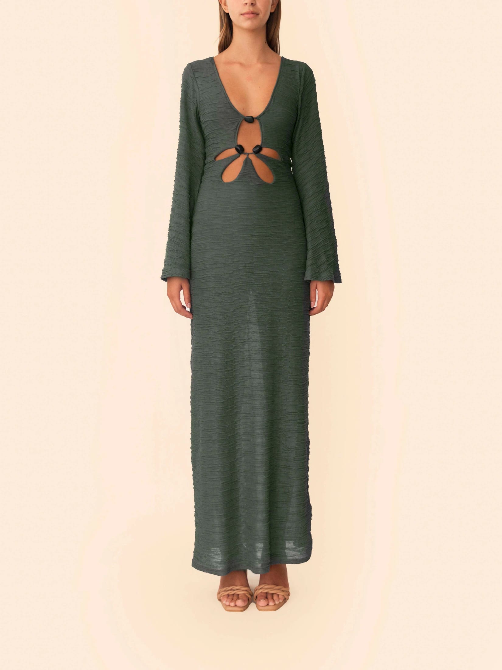 DALI DRESS SACRAMENTO GREEN - imagen 2