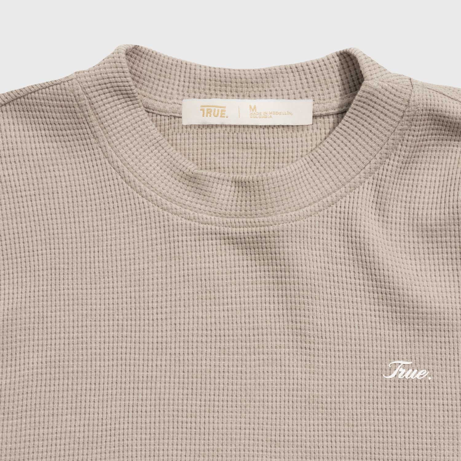 Textured Boxy Tee - Sand - imagen 6