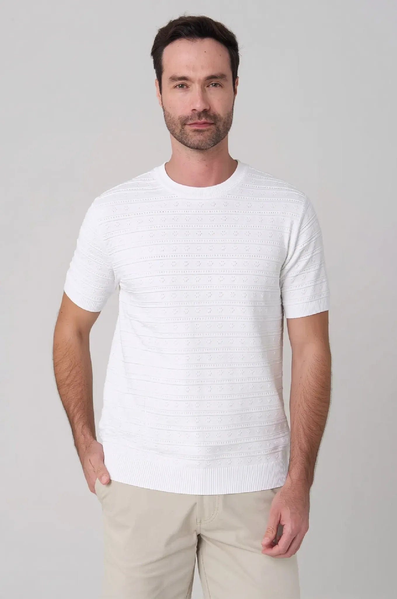 Camiseta tejida casual Js - imagen 3