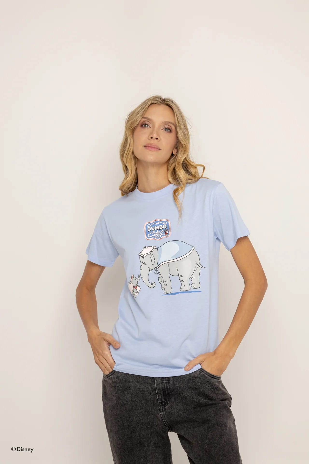 T-Shirt Azul Dumbo - imagen 2