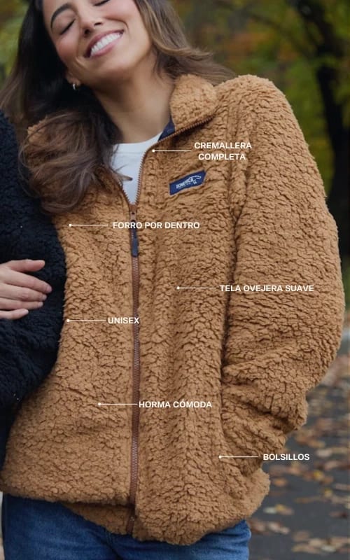 SACO OVEJERO CAMEL - UNISEX - imagen 5