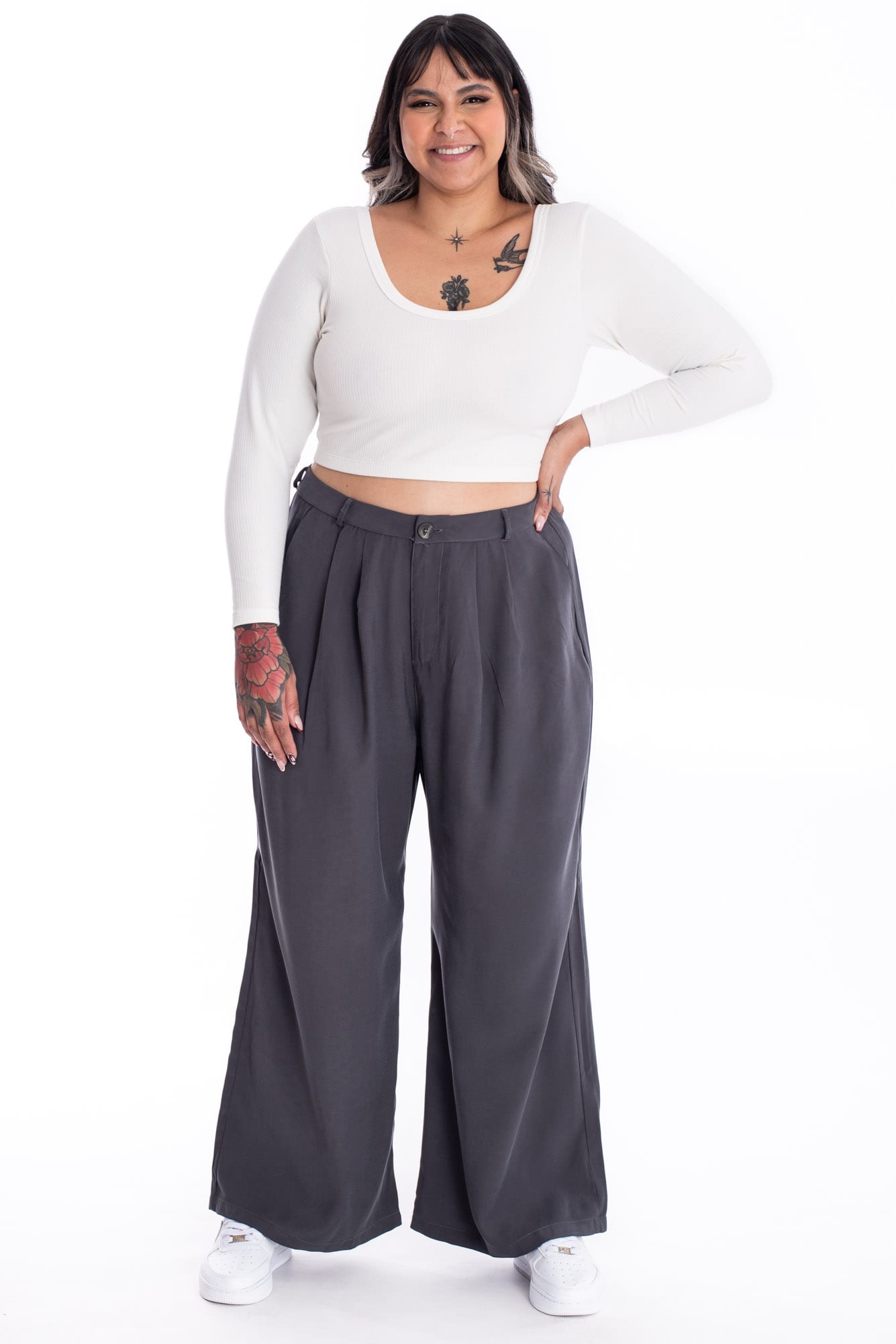 Pantalón Larisa Gris - imagen 2
