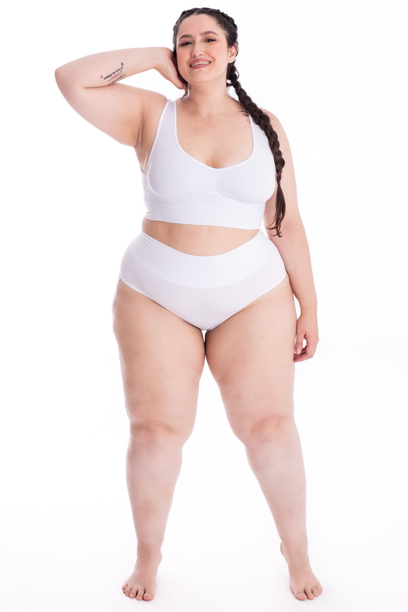 Panty Cachetero New Blanco - imagen 3