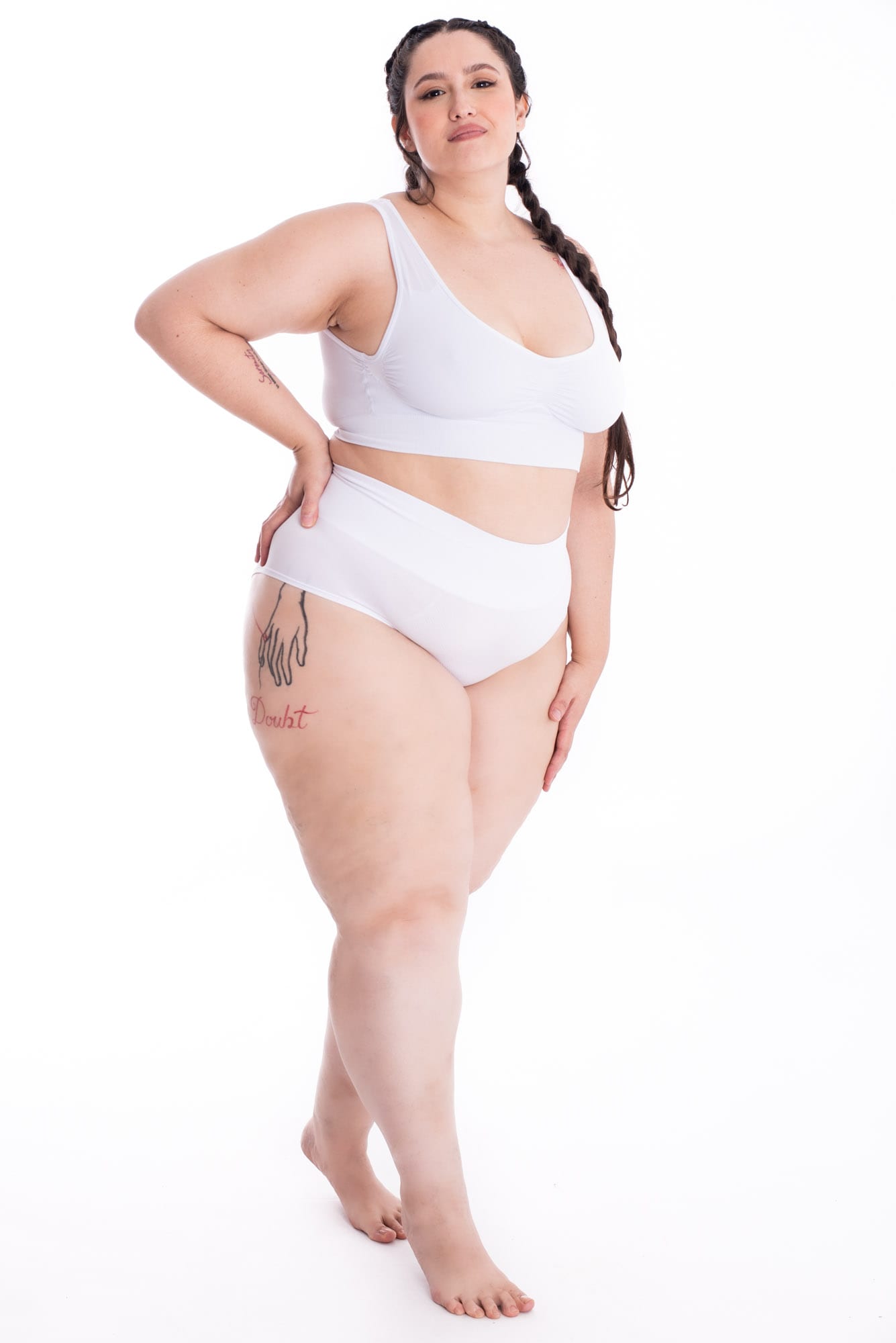 Panty Cachetero New Blanco - imagen 8