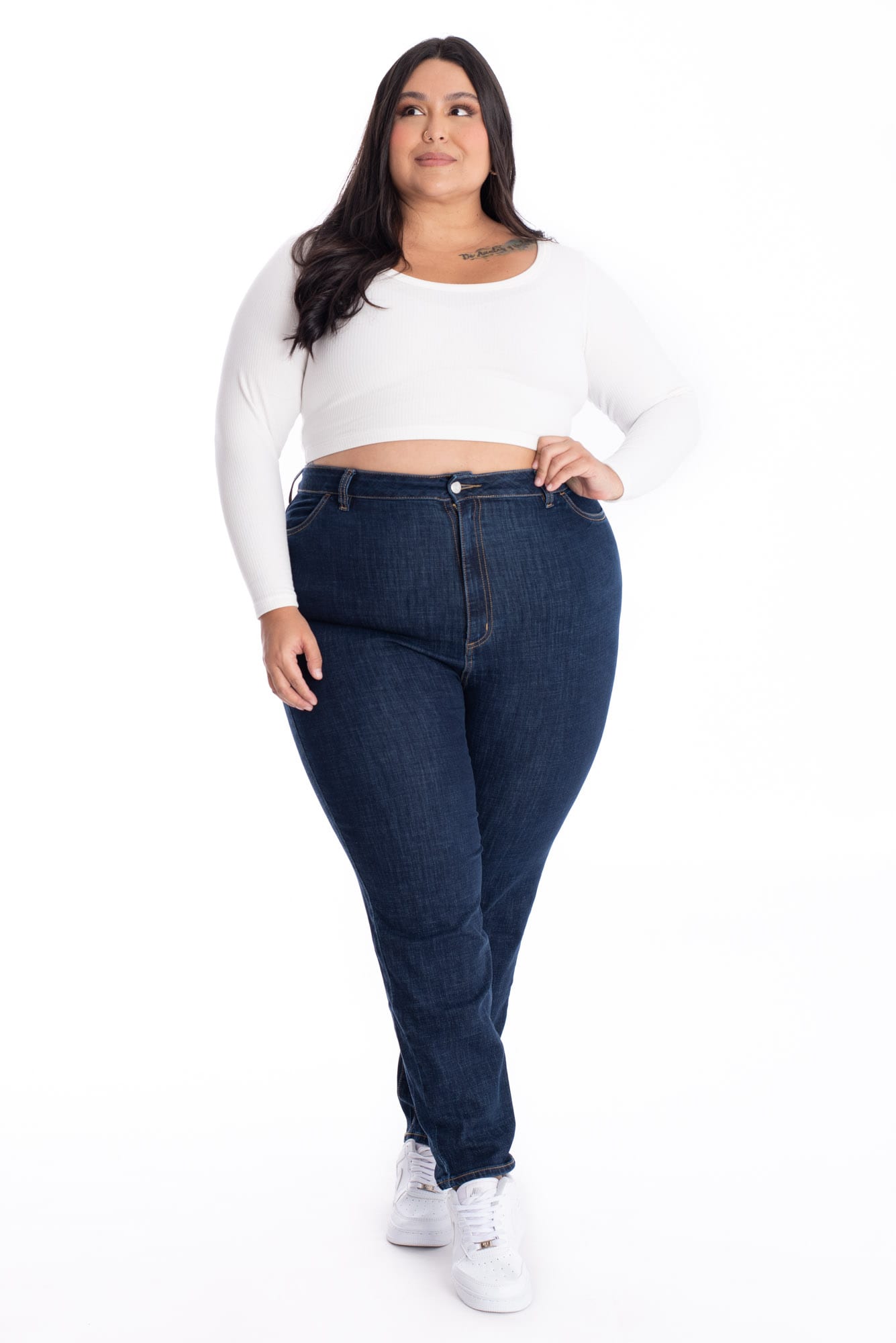 Jean Skinny Azul Oscuro 372 - imagen 2