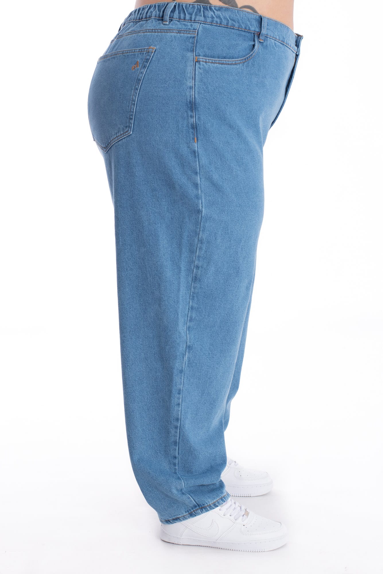 Jean Boyfriend Azul Medio 356 - imagen 9