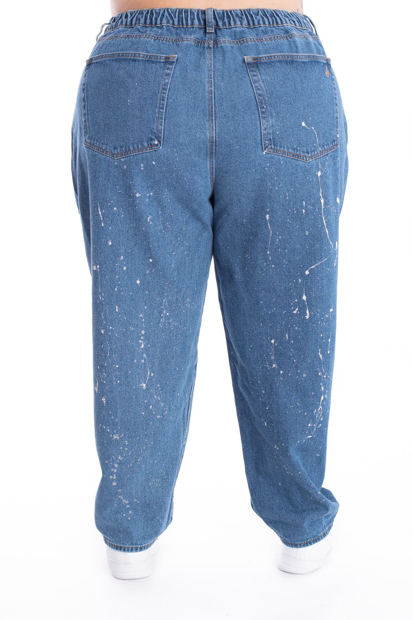 Jean Boyfriend Azul Medio Plata 377 - imagen 12