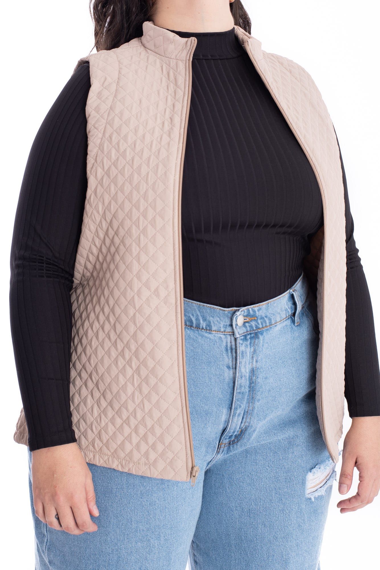 Chaleco Sherpa Beige - imagen 6
