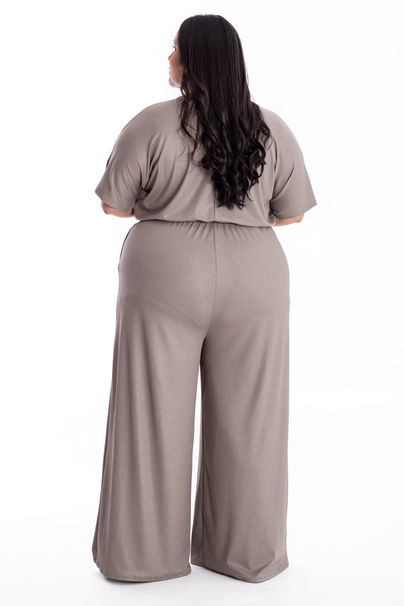 Enterizo Débora Taupe - imagen 7