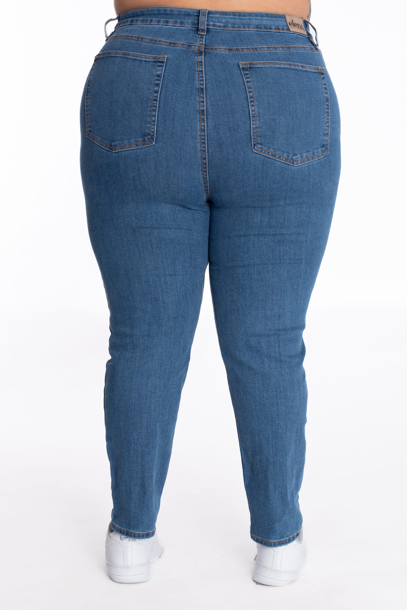 Jean Skinny Azul Medio Roto 407 - imagen 12