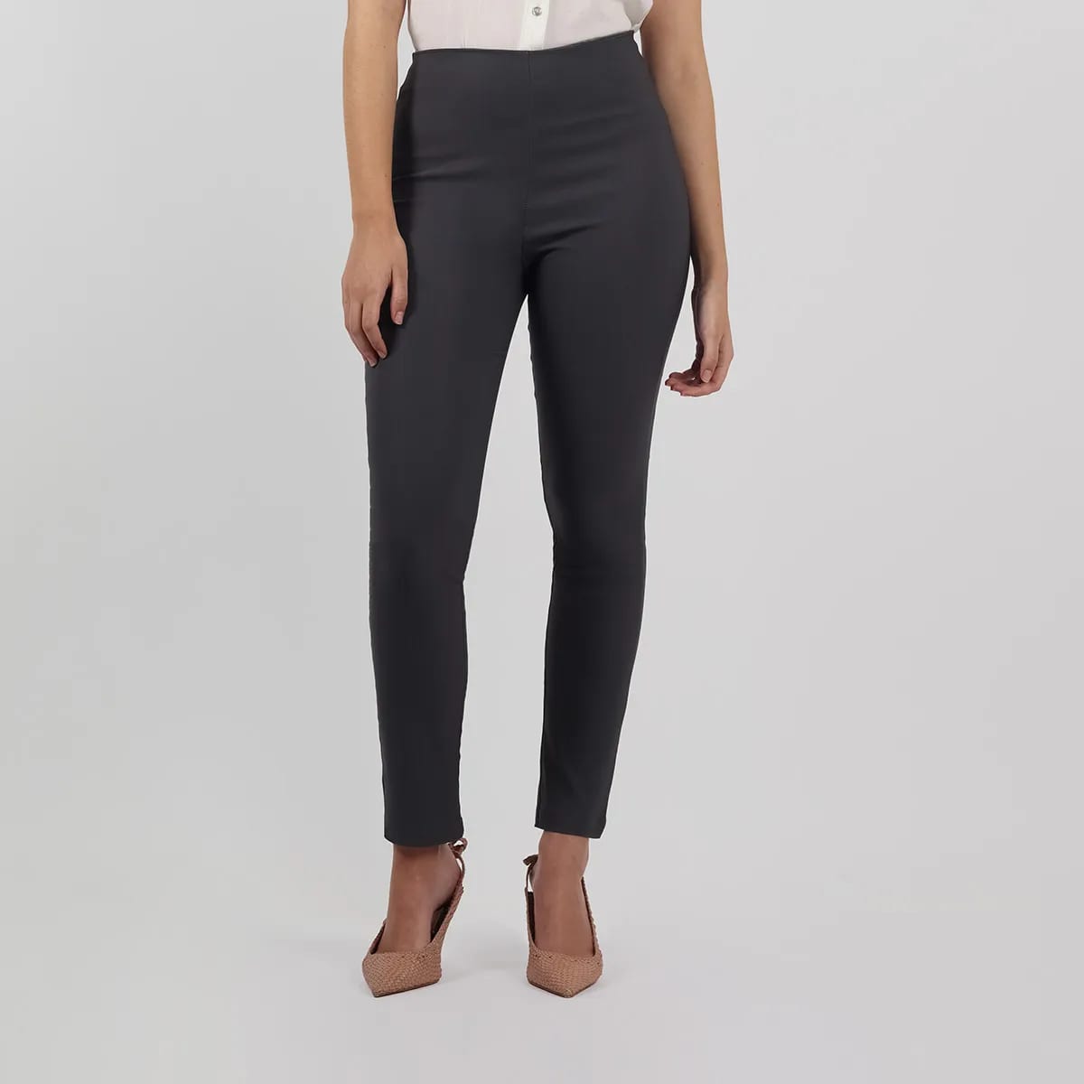 Pantalon tiro alto bota skinny - imagen 2