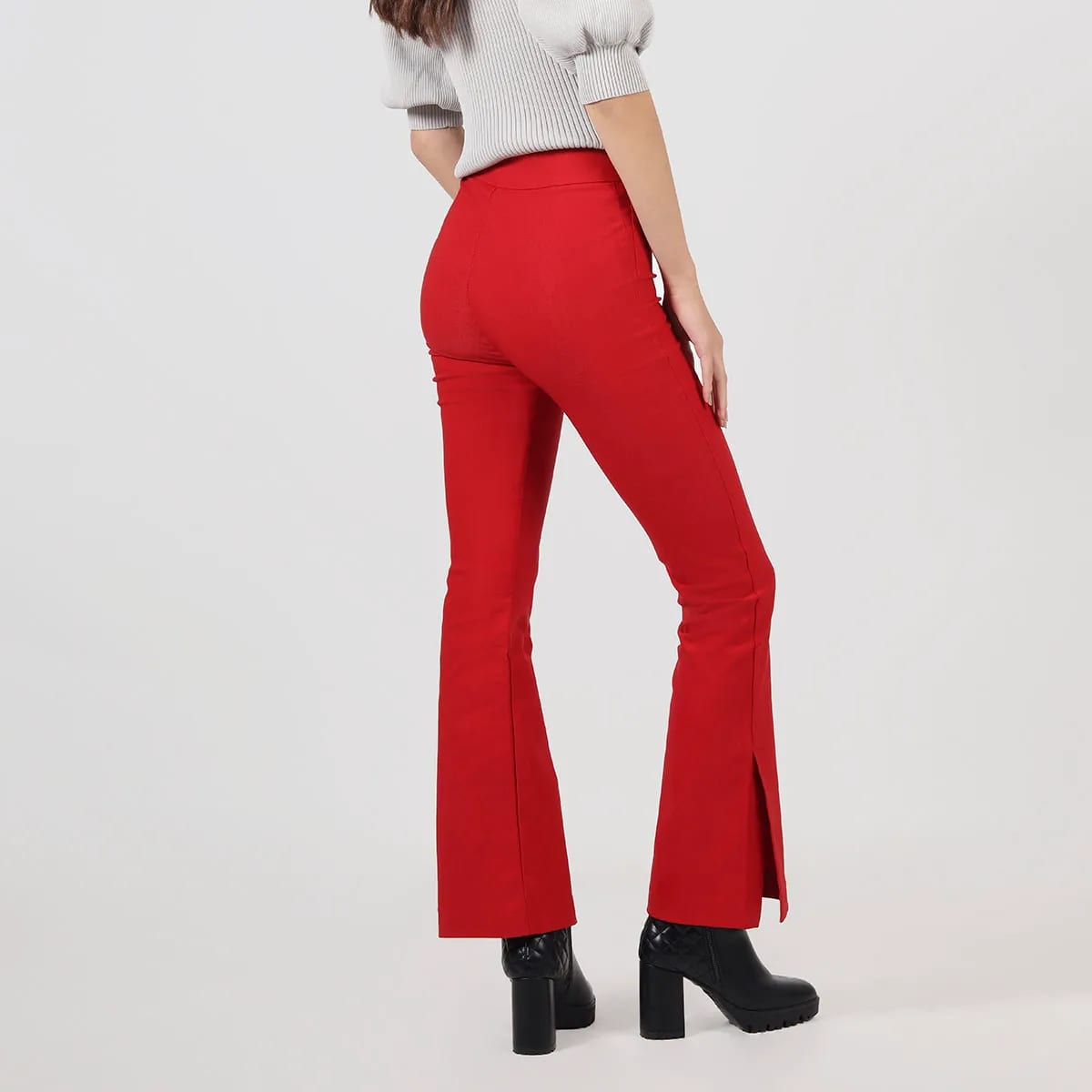 Pantalon tiro alto bota flare - imagen 6