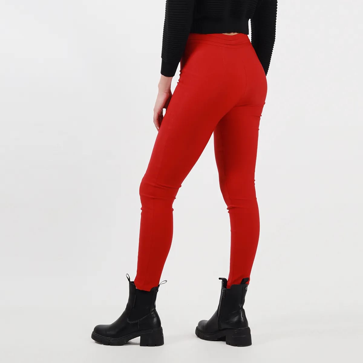Pantalon tiro alto bota skinny - imagen 5