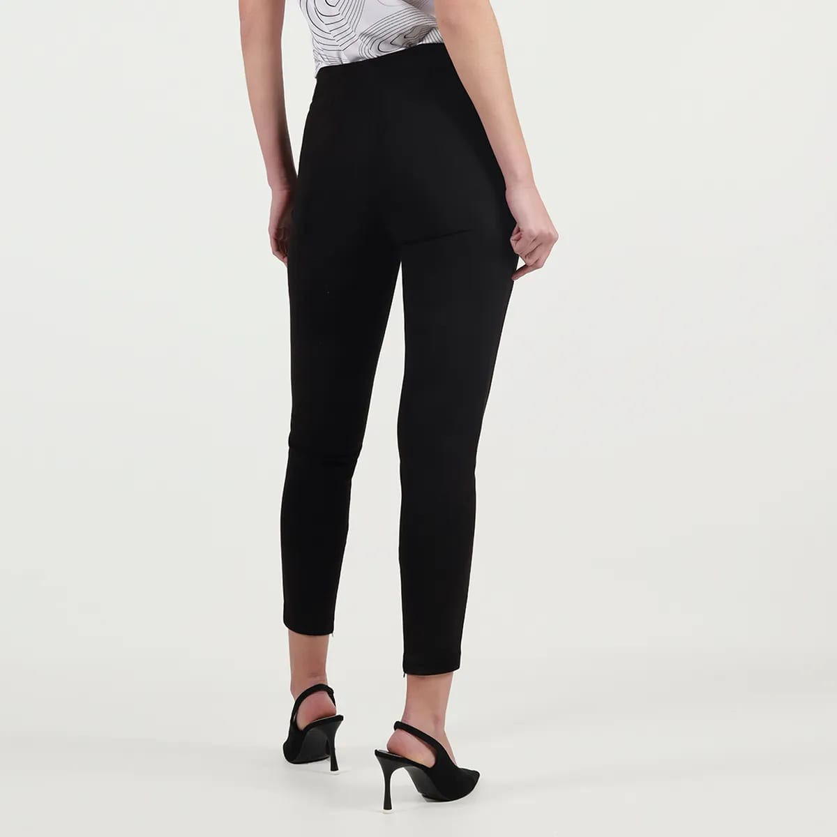 Pantalon tiro alto bota skinny - imagen 4