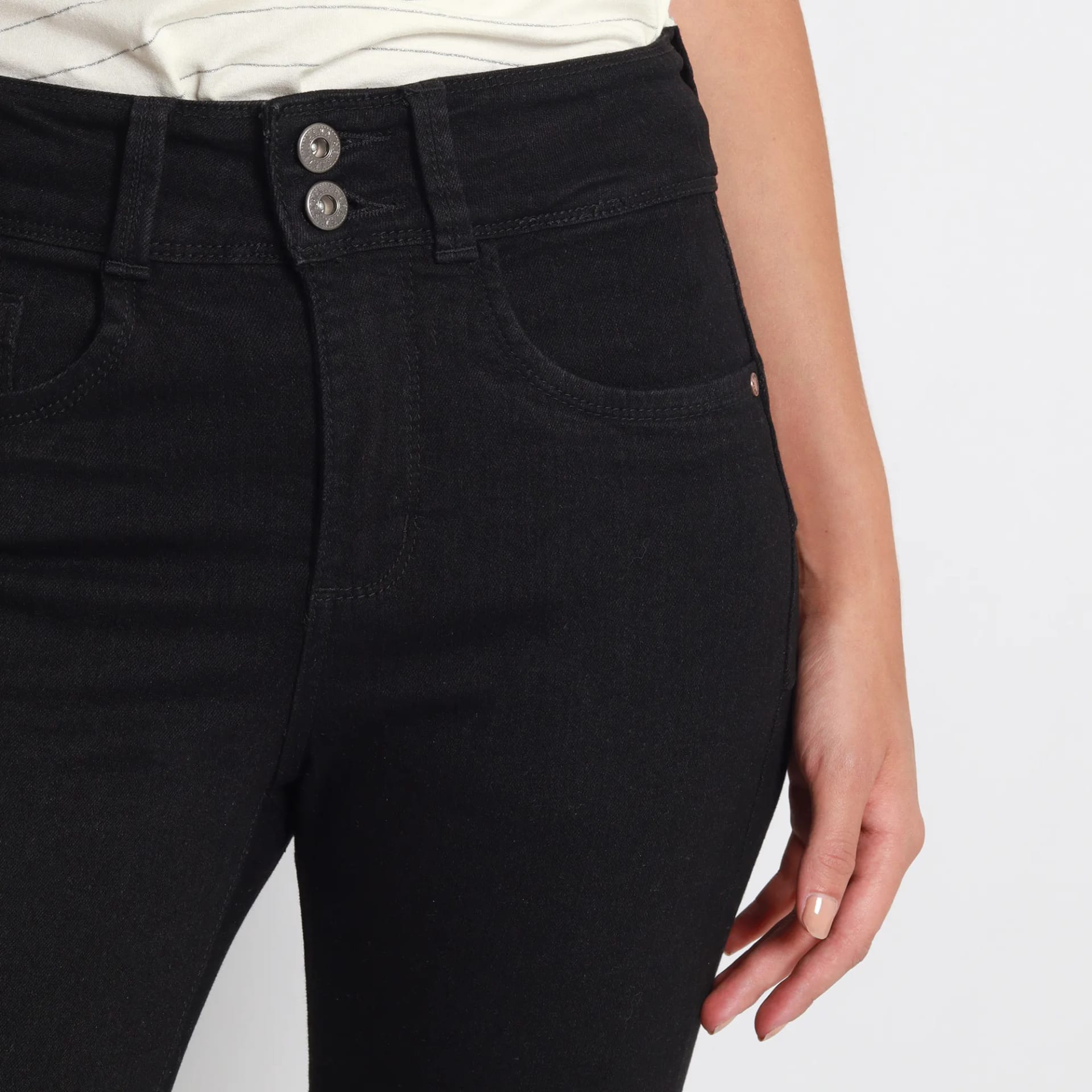 Jean Wonder Tiro Medio Bota Skinny - imagen 4