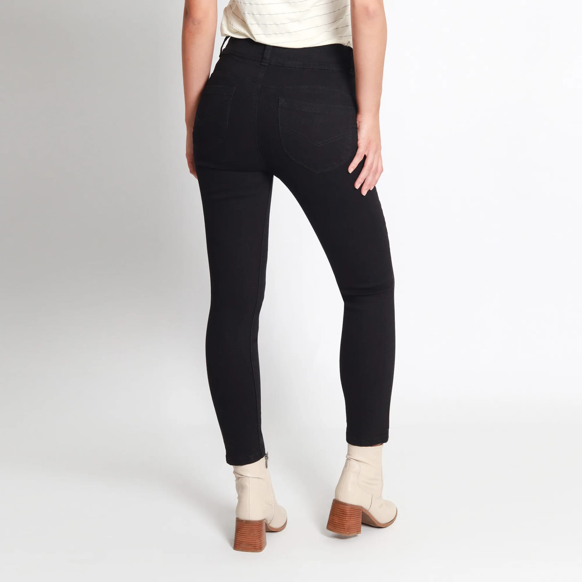 Jean Wonder Tiro Medio Bota Skinny - imagen 2