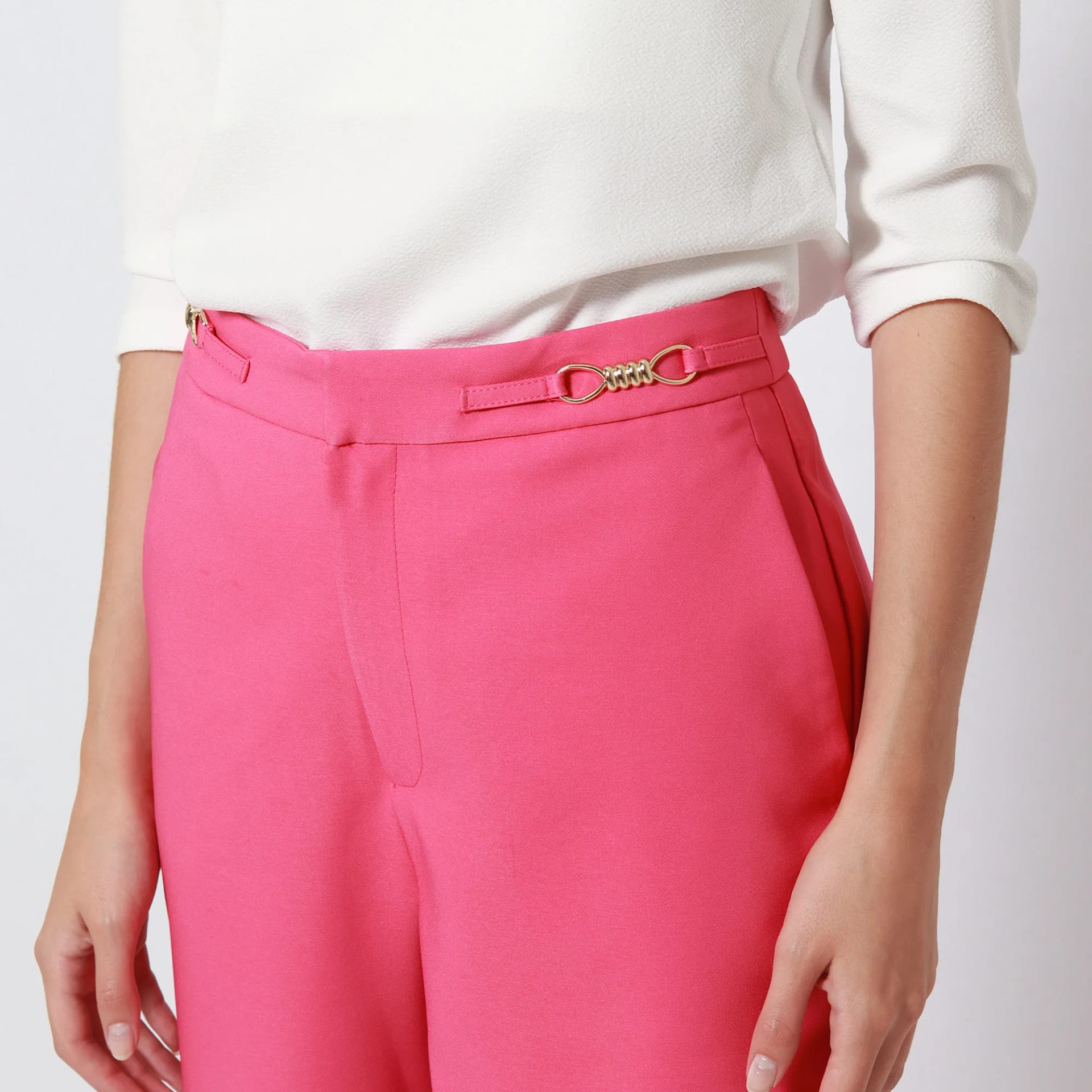 Pantalon Tiro Medio Bota Recta - imagen 3