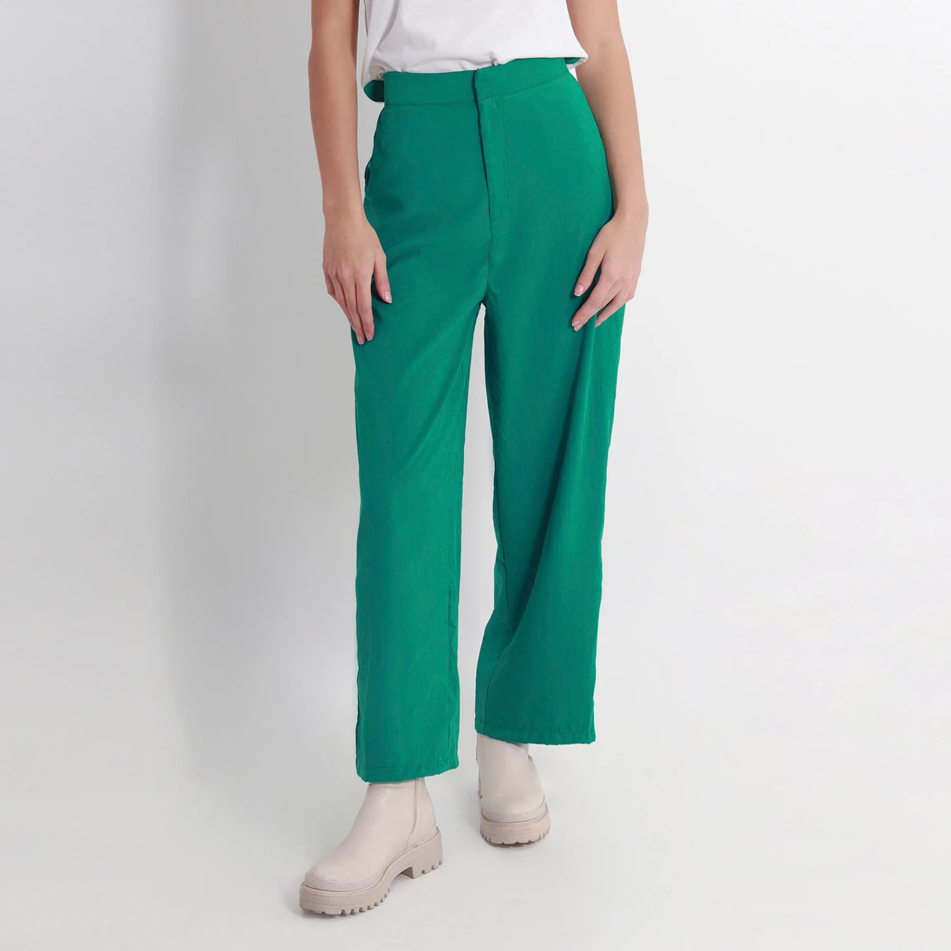 Pantalon Tiro Alto Bota Recta - imagen 2