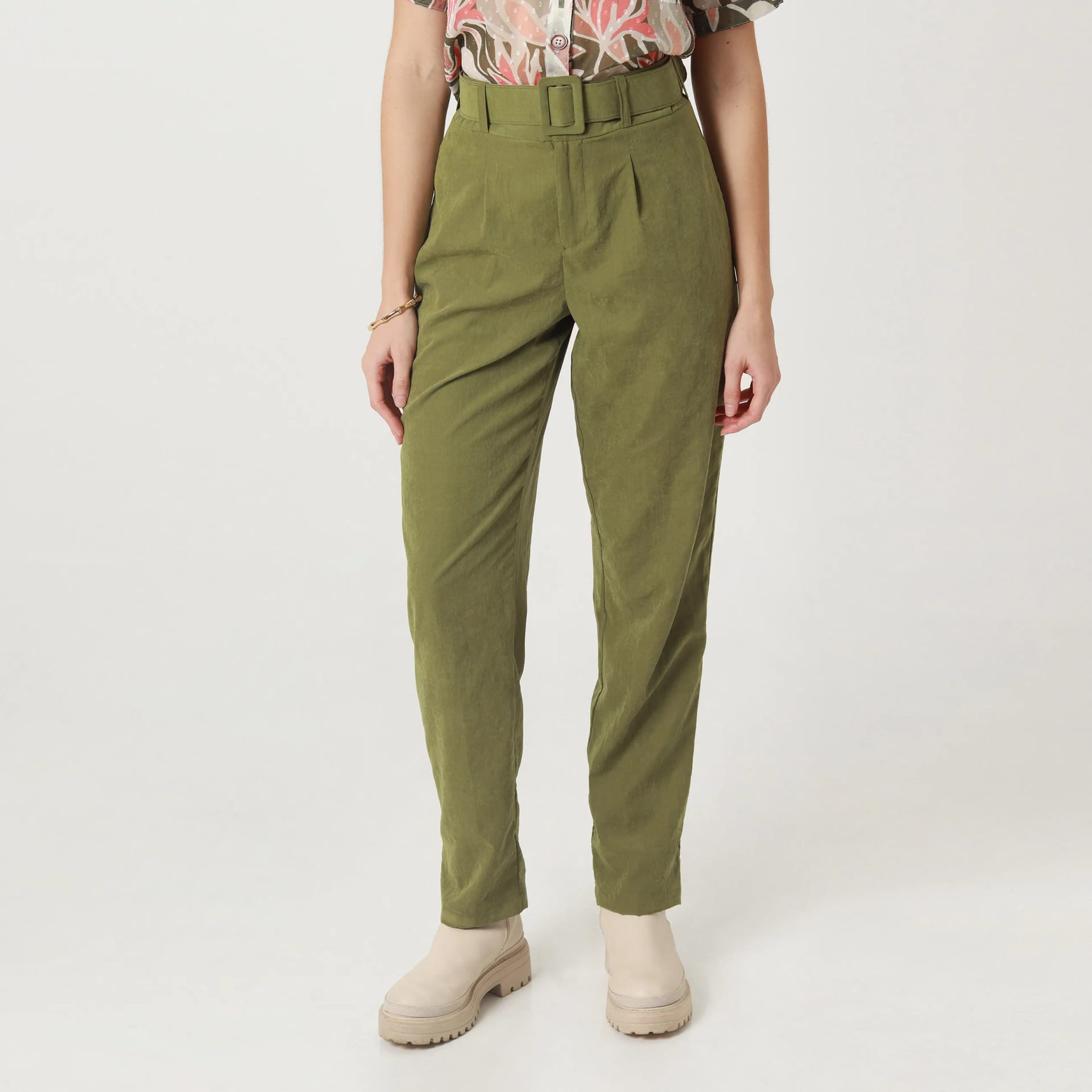 Pantalon Tiro Alto Bota Recta - imagen 3