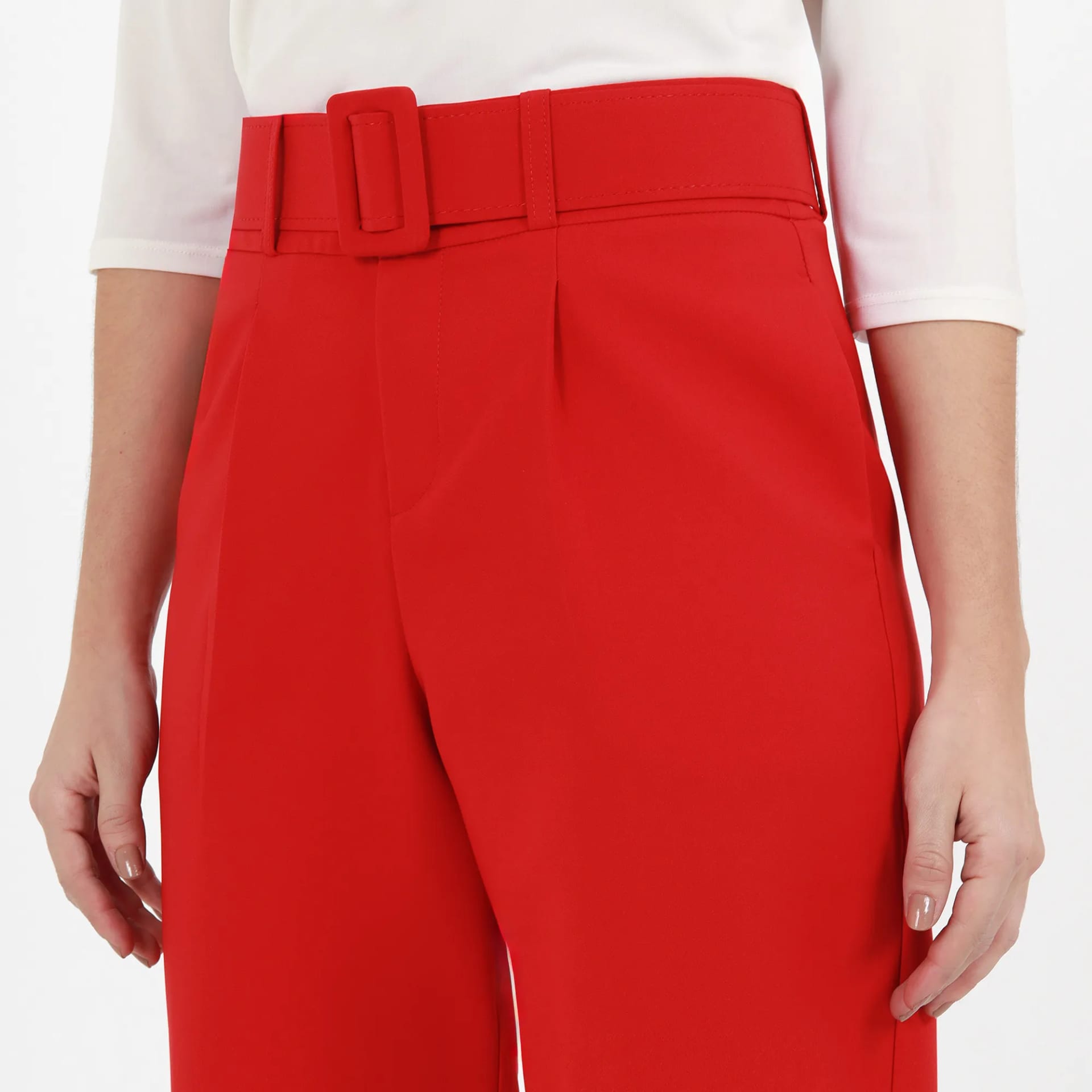 Pantalon Tiro Alto Bota Recta - imagen 4