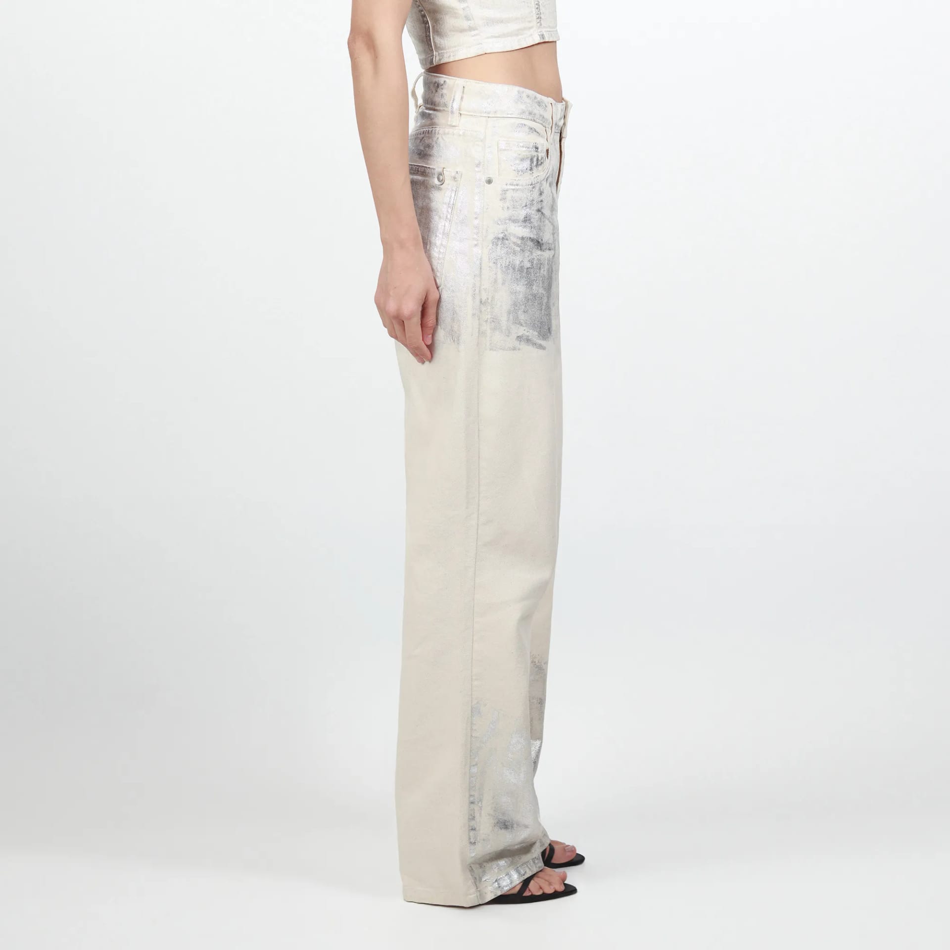 Pantalon Tiro Alto Bota Recta - imagen 4