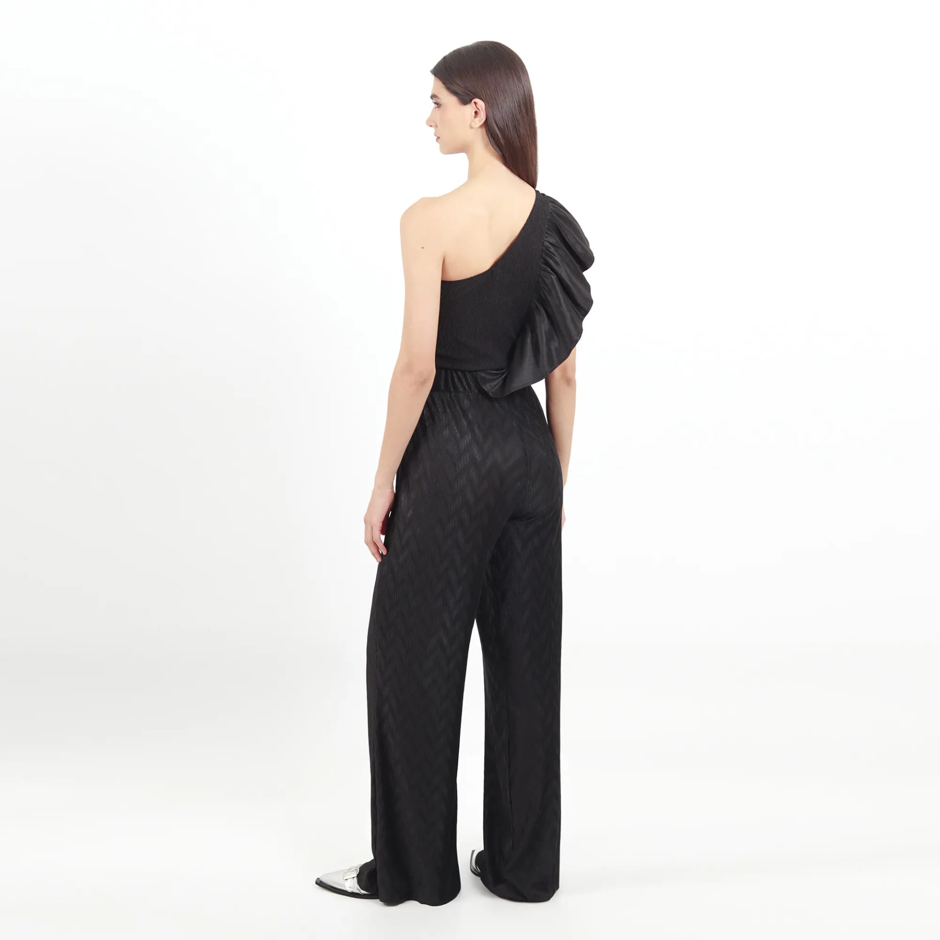 Pantalon Tiro Alto Bota Flare - imagen 4
