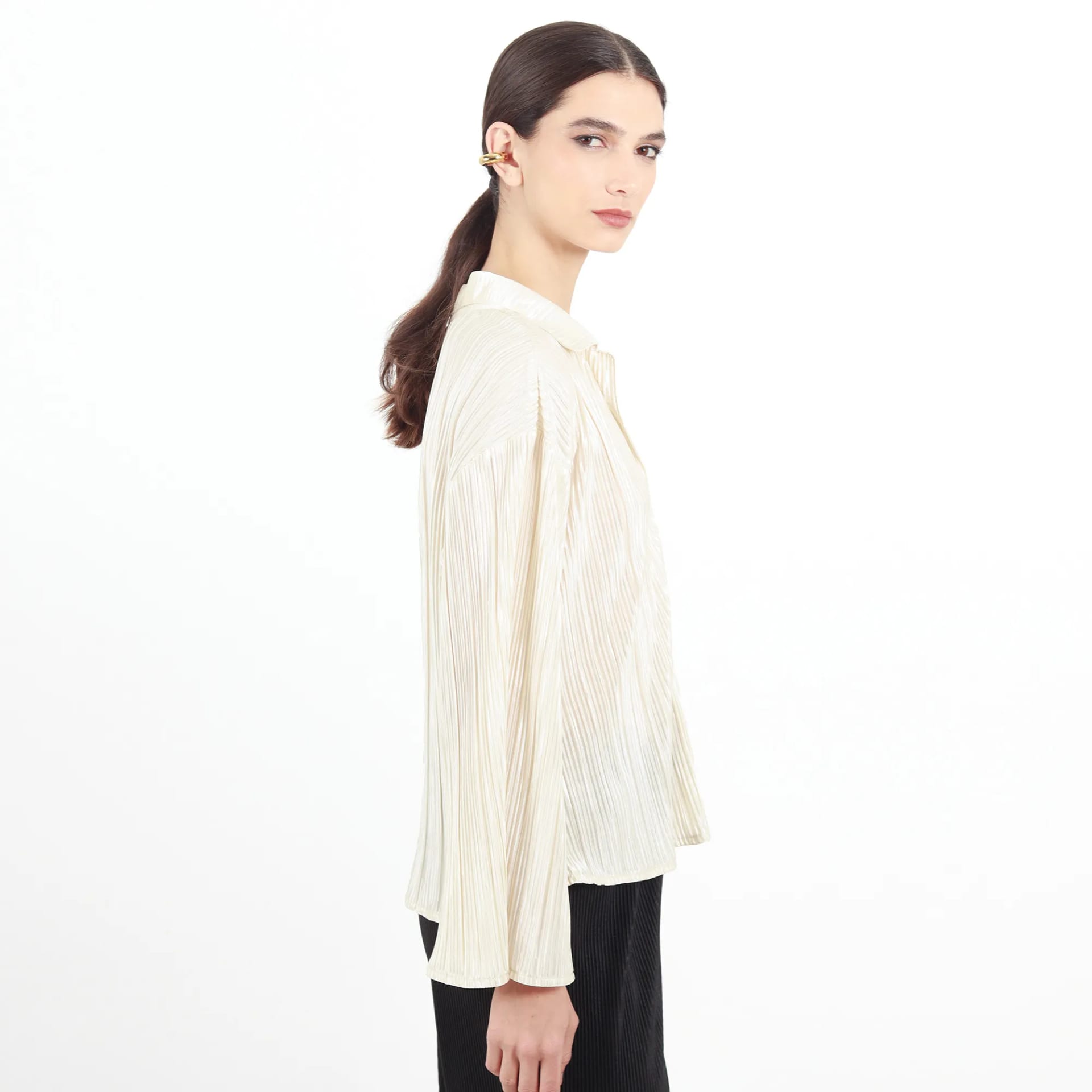 Blusa Cuello Sport Manga Larga - imagen 2