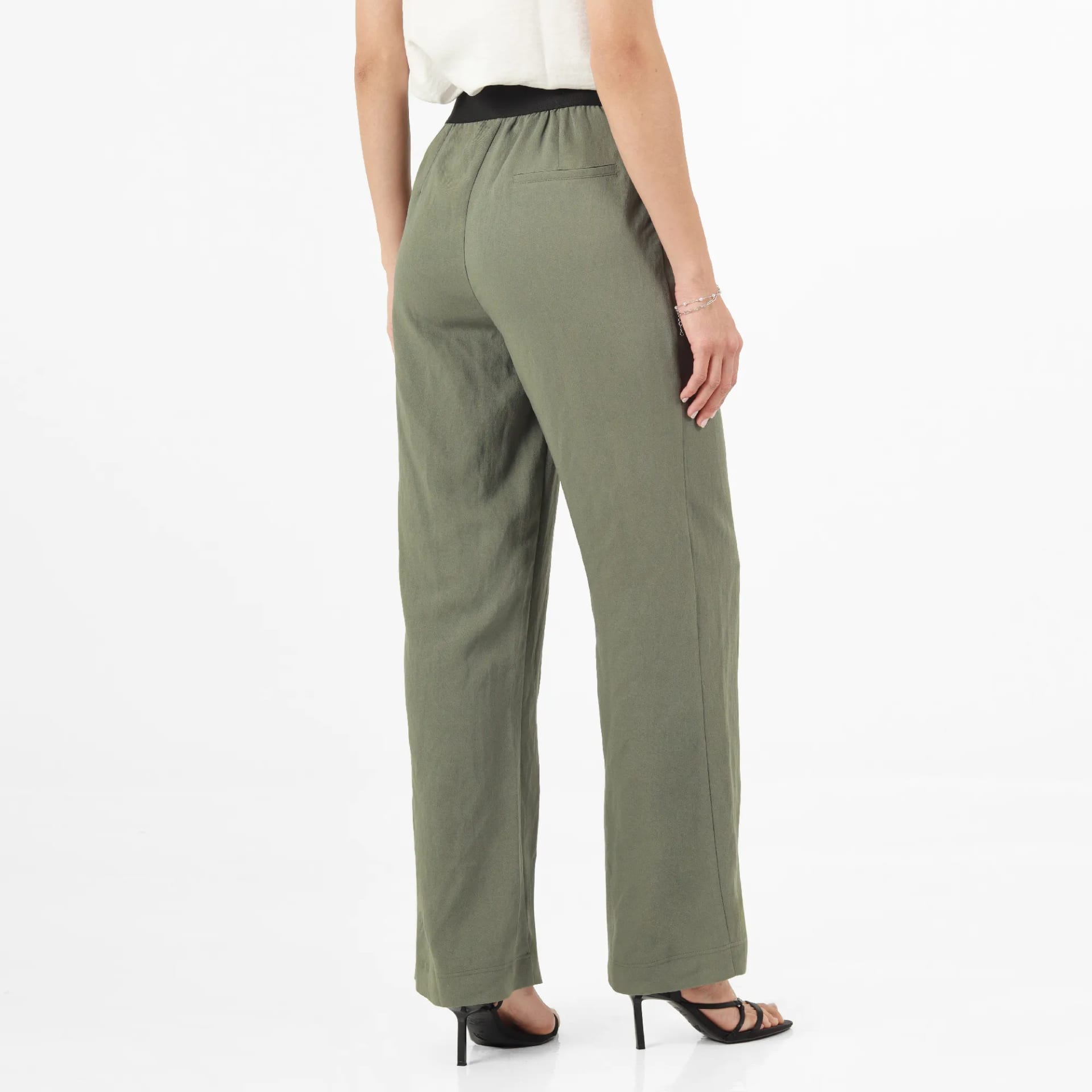 Pantalon Tiro Alto Bota Recta - imagen 3