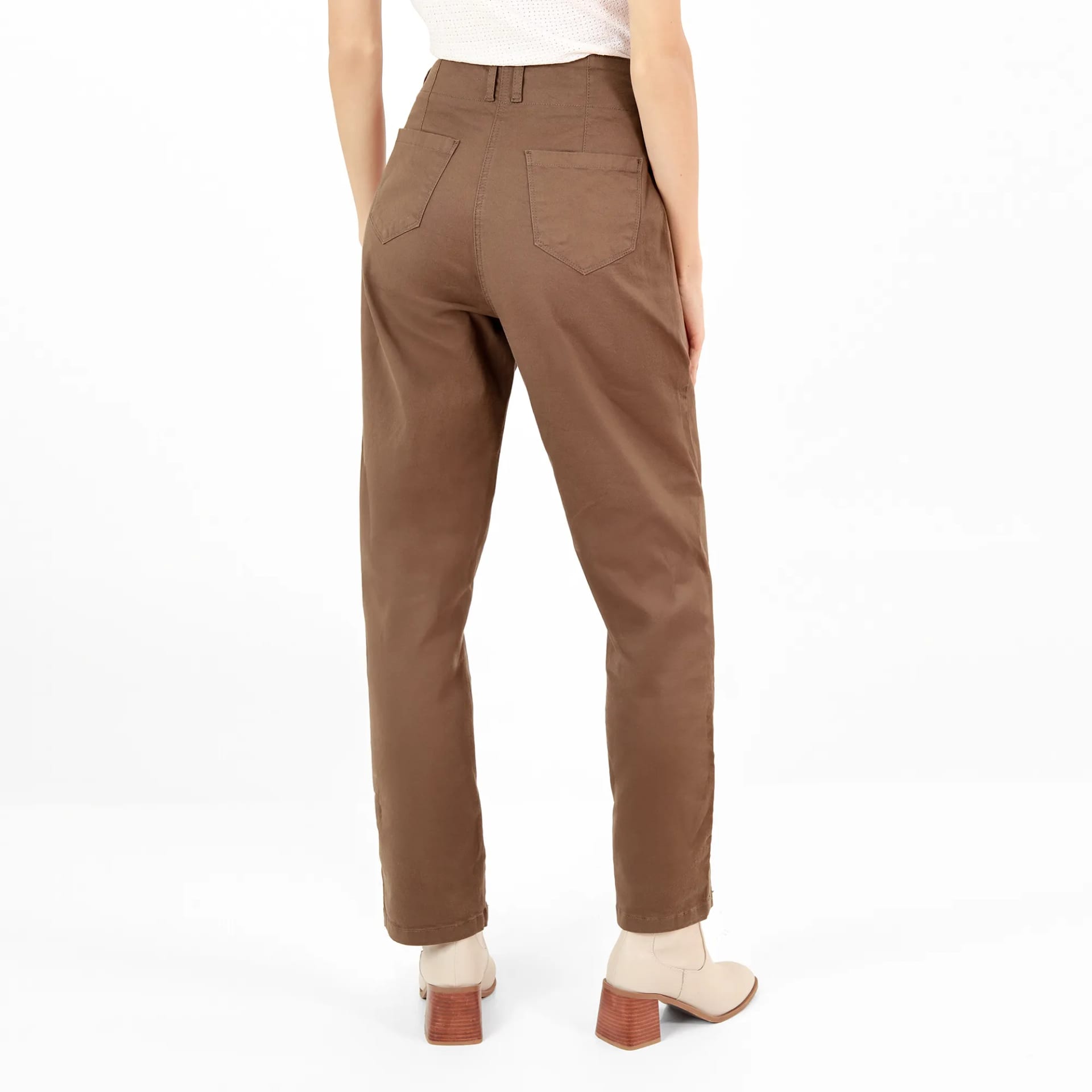 Pantalon Tiro Alto Bota Recta - imagen 2