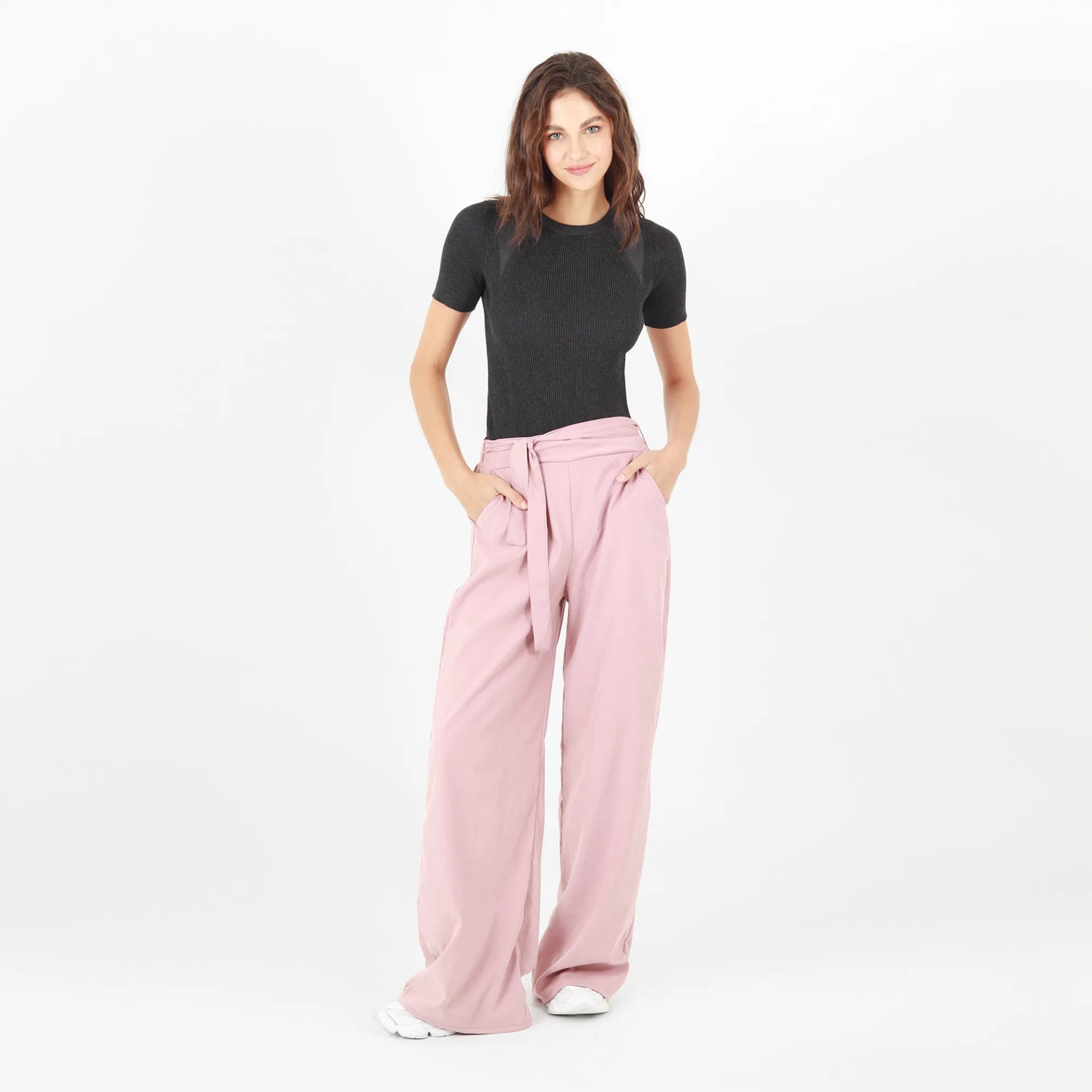 Pantalon Tiro Alto Bota Recta - imagen 1