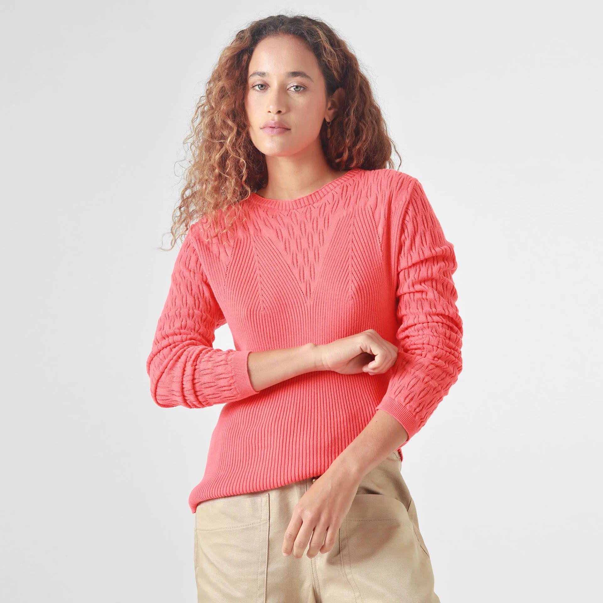 Sweater Cuello Redondo Manga Larga - imagen 5