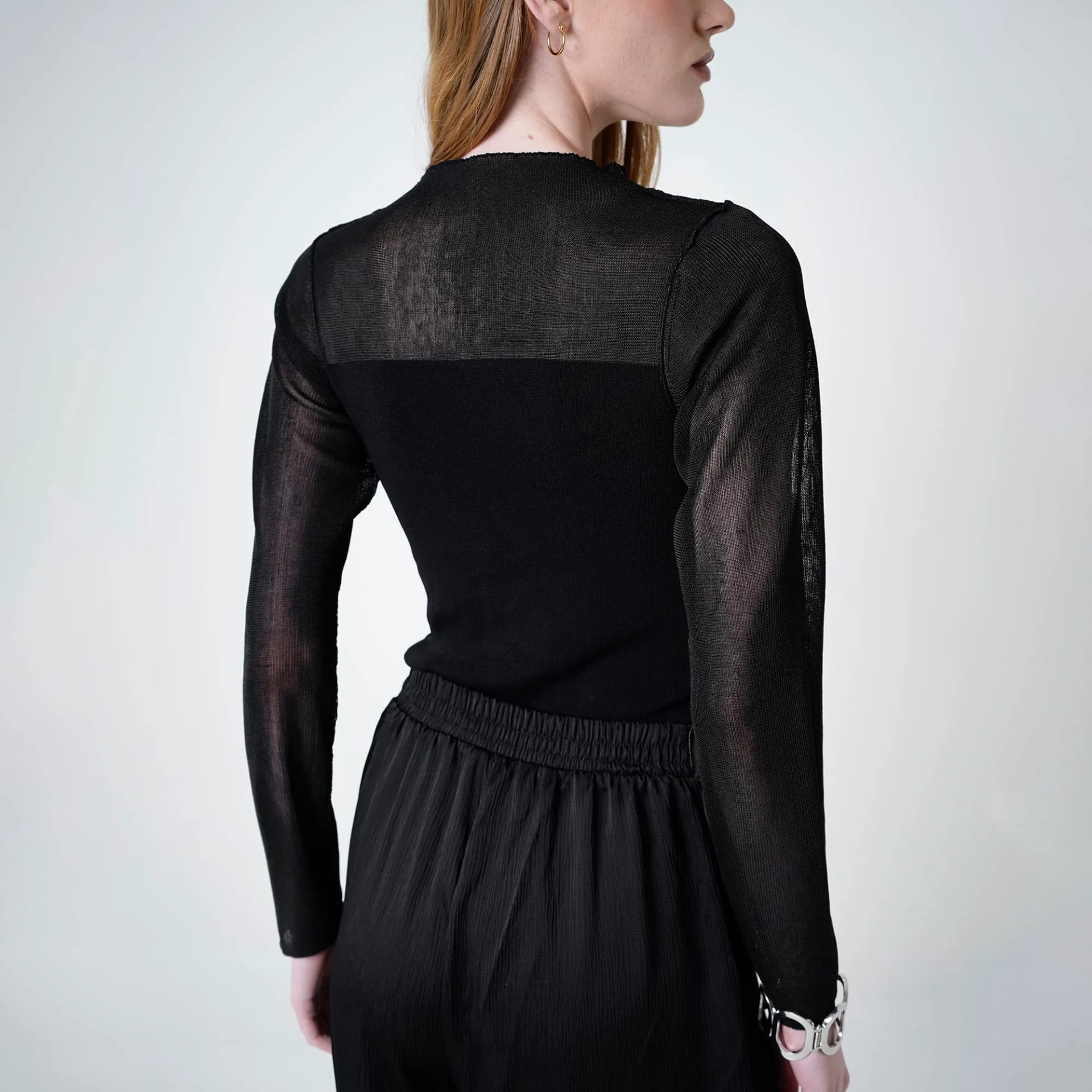 Sweater Cuello U Manga Larga - imagen 2