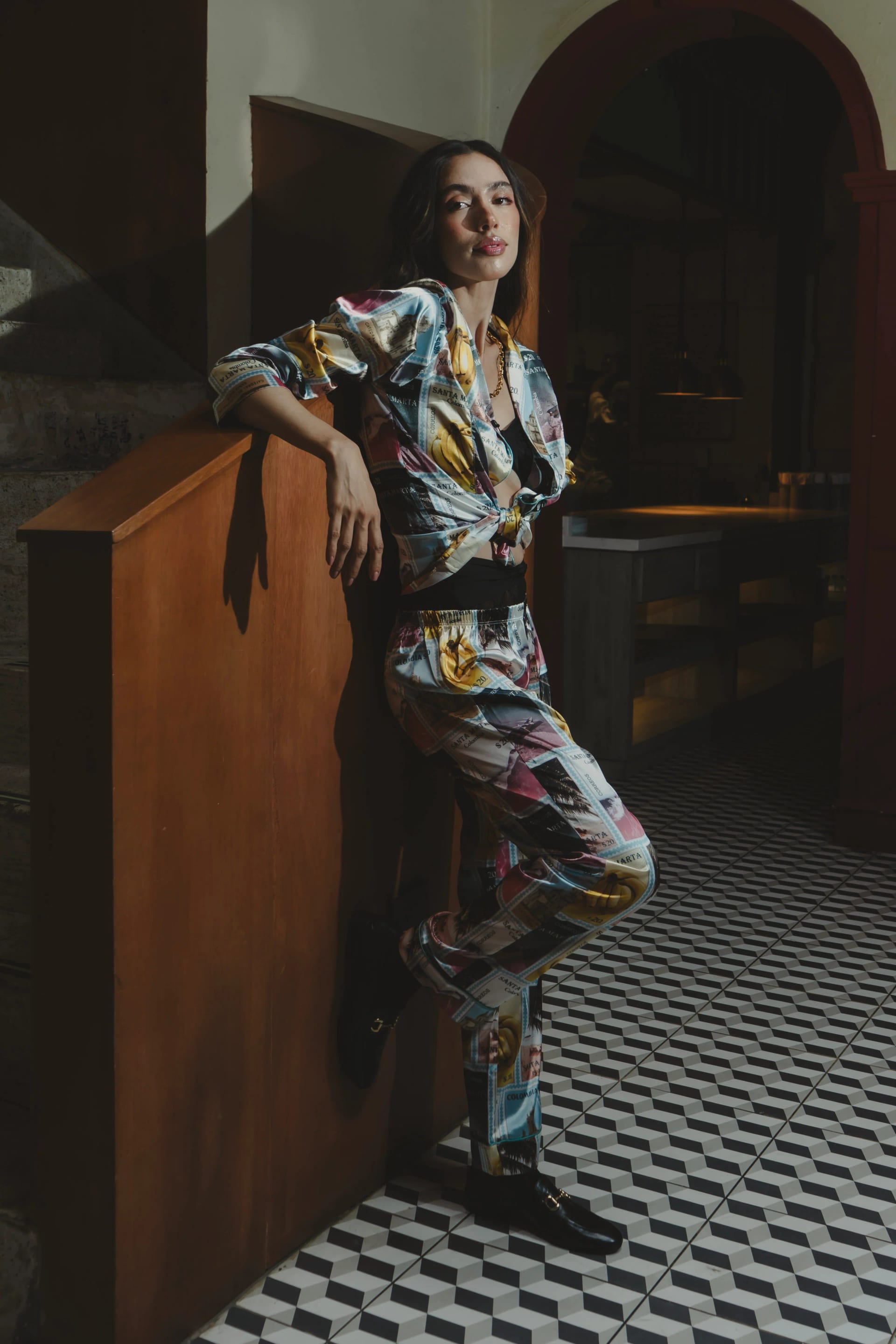 PIJAMA PANTALON SANTA MARTA 500 AÑOS - imagen 5