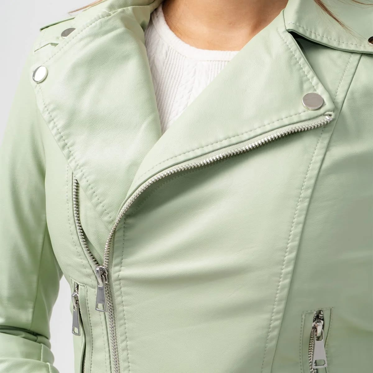 Chaqueta Sintetica Biker Carly - imagen 8