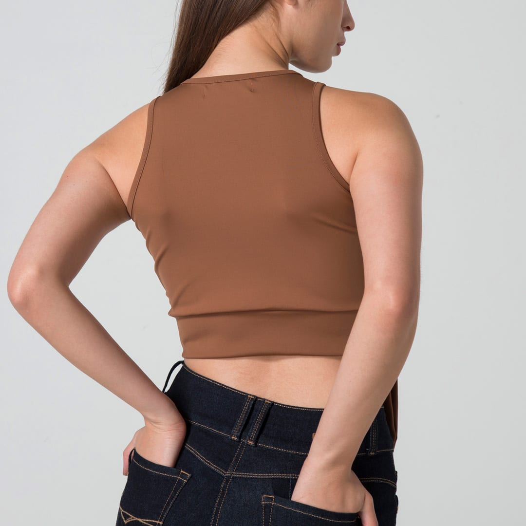 Blusa Crop Manga Sisa Slim Dalia - imagen 19